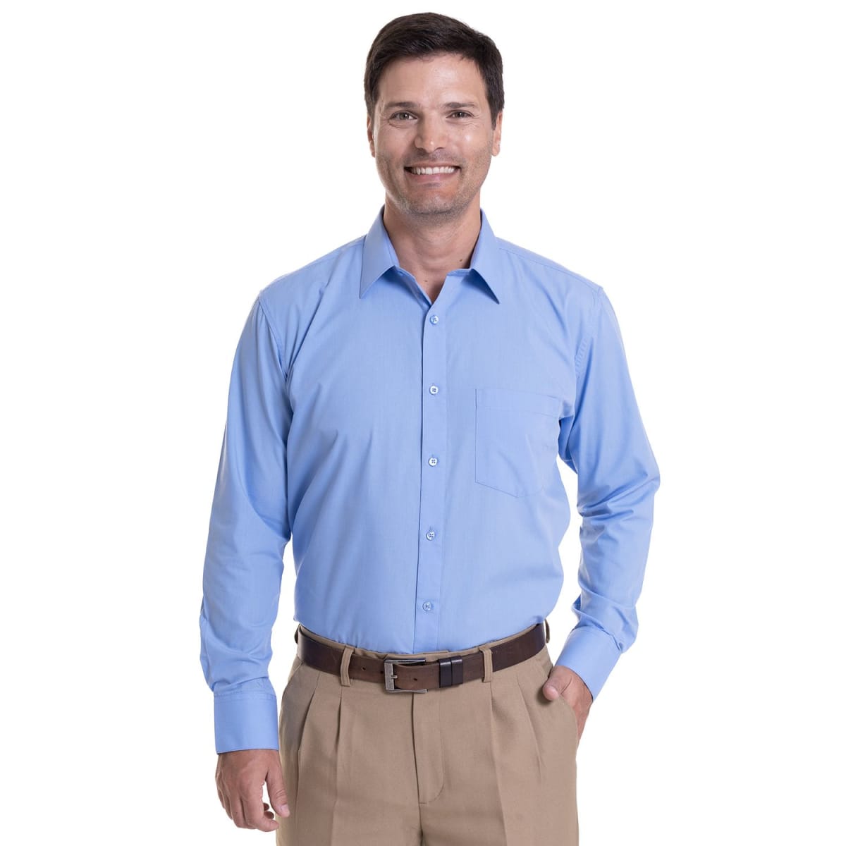 CAMISA LISA CON BOLSILLO LI31000711