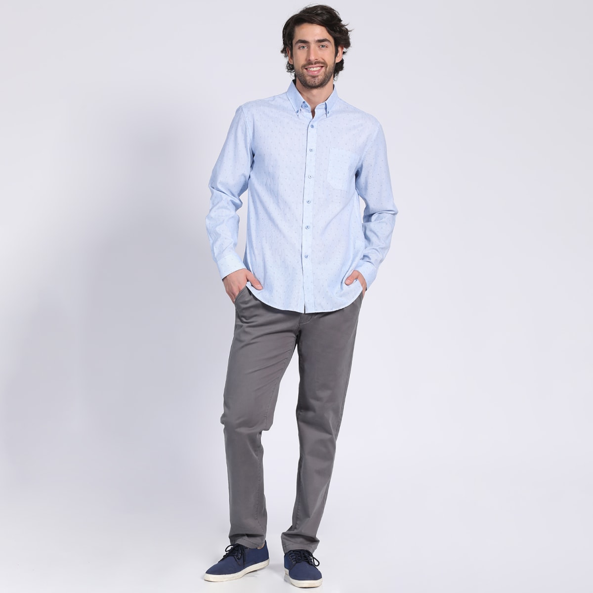 CAMISA ESTAMPADA TALLAS EXTRA V3600X0053