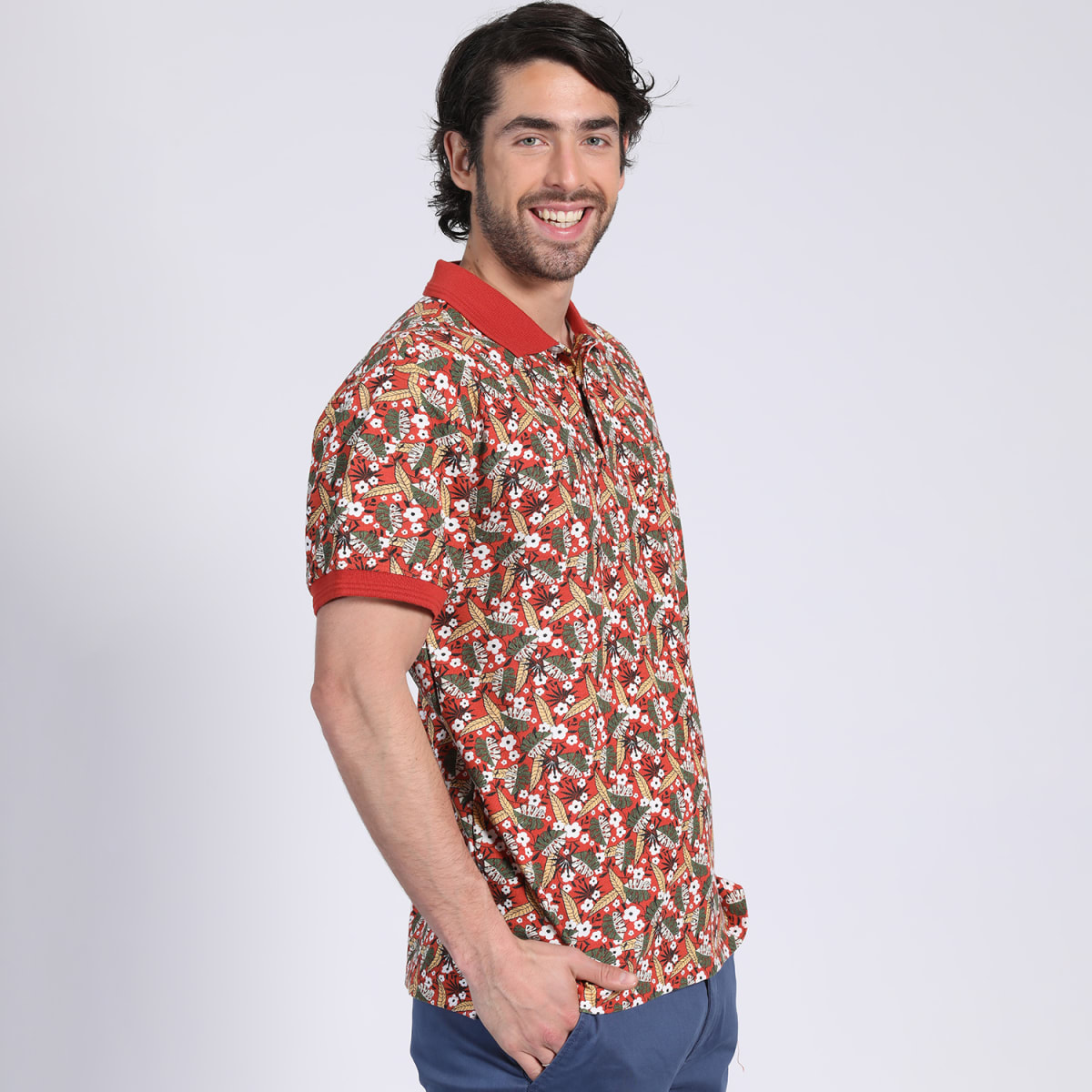 POLERA PIQUE ESTAMPADA V3200N0052
