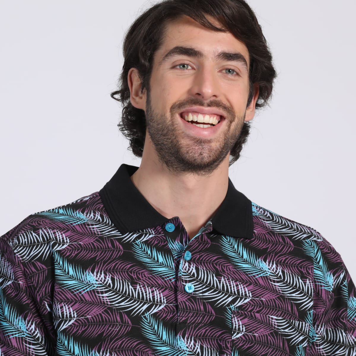 POLERA PIQUE ESTAMPADA V3200N0062
