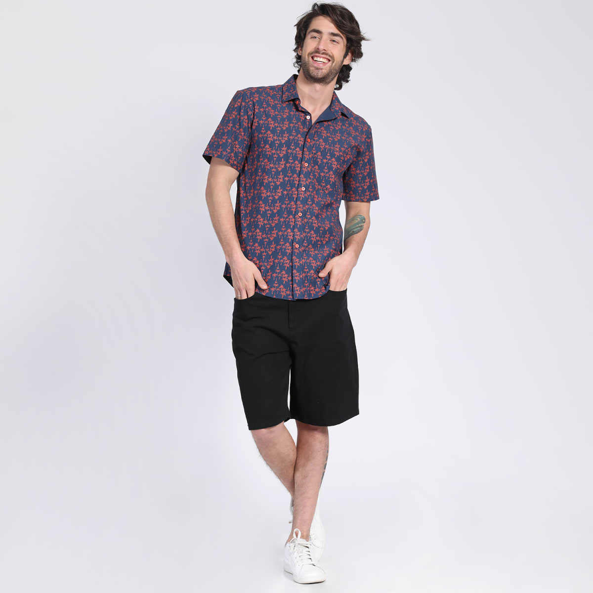 CAMISA ESTAMPADA V3621N0043