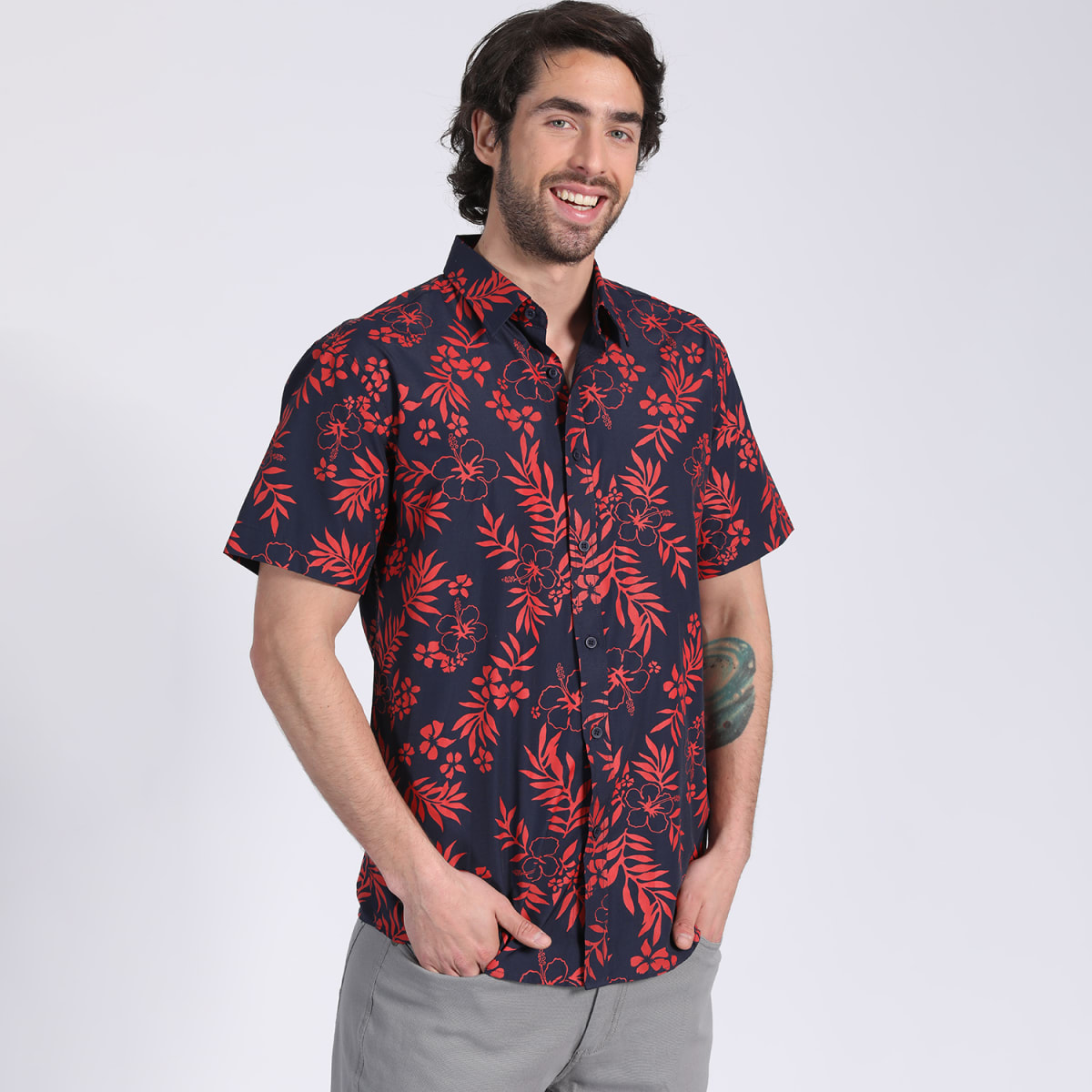 CAMISA GUAYABERA V3900N0021