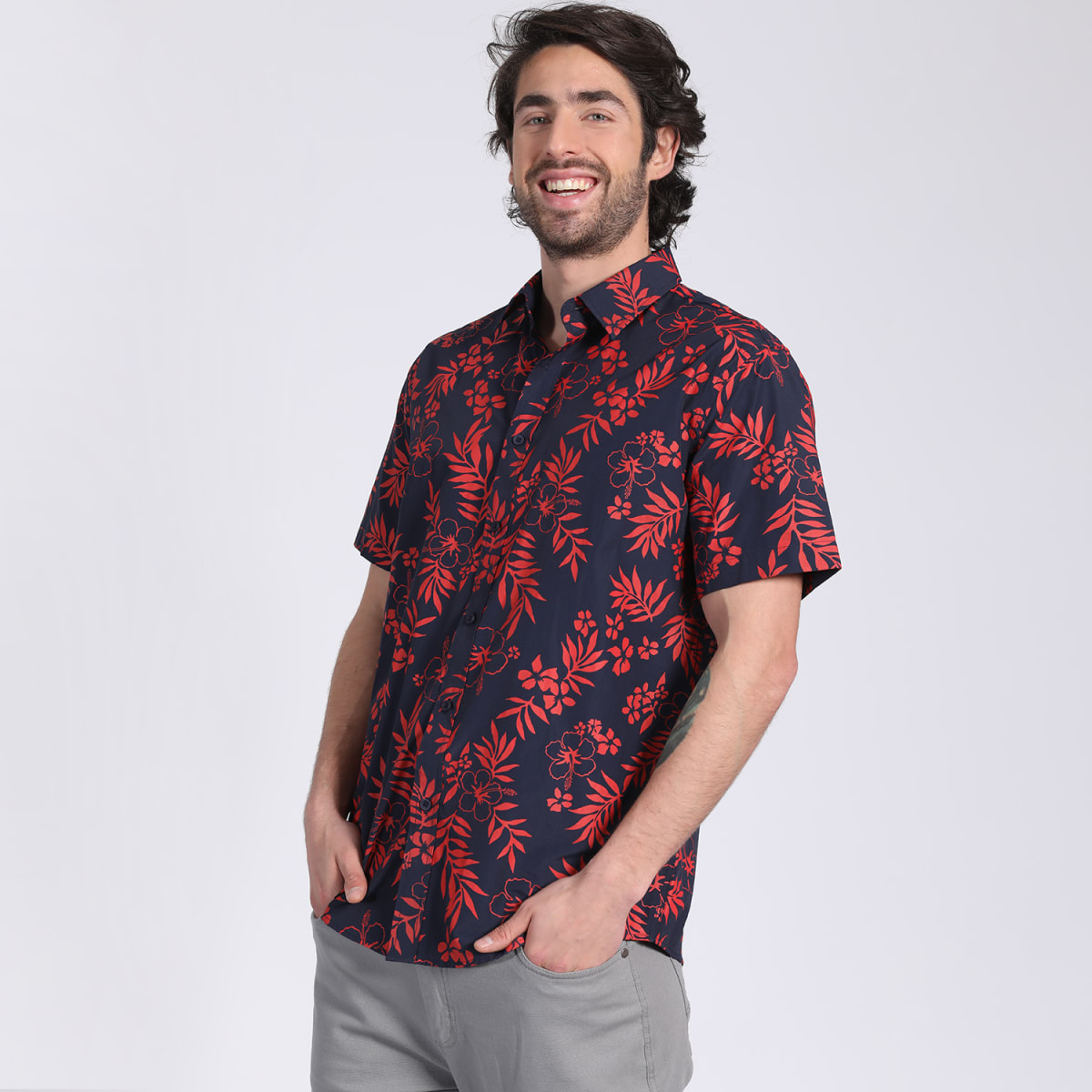 CAMISA GUAYABERA V3900N0022