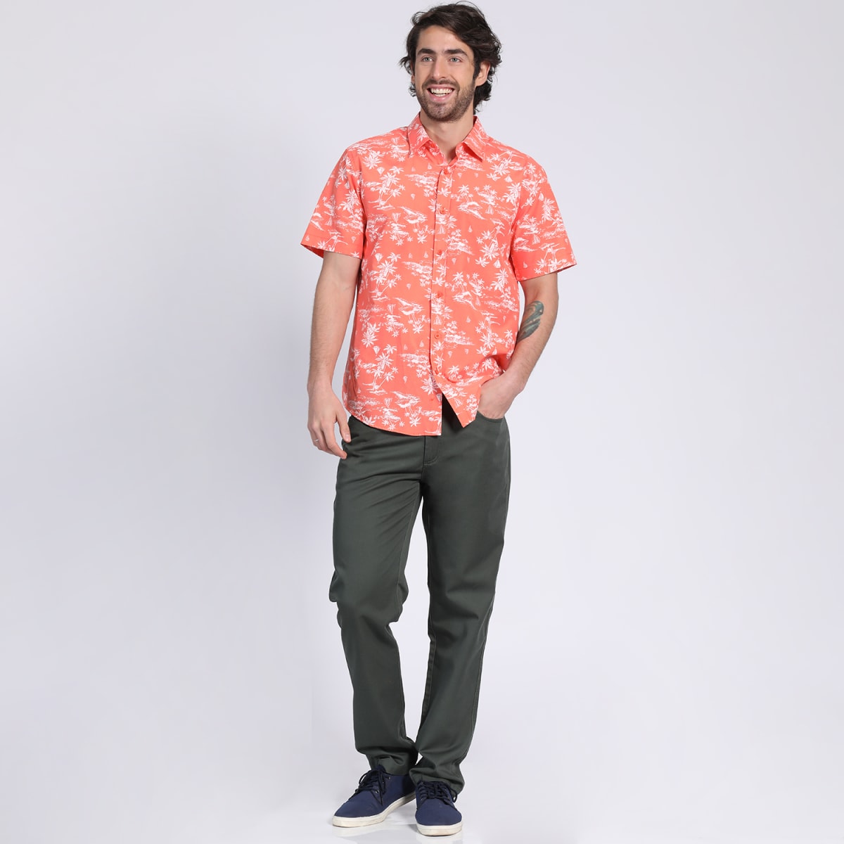 CAMISA GUAYABERA V3900N0053