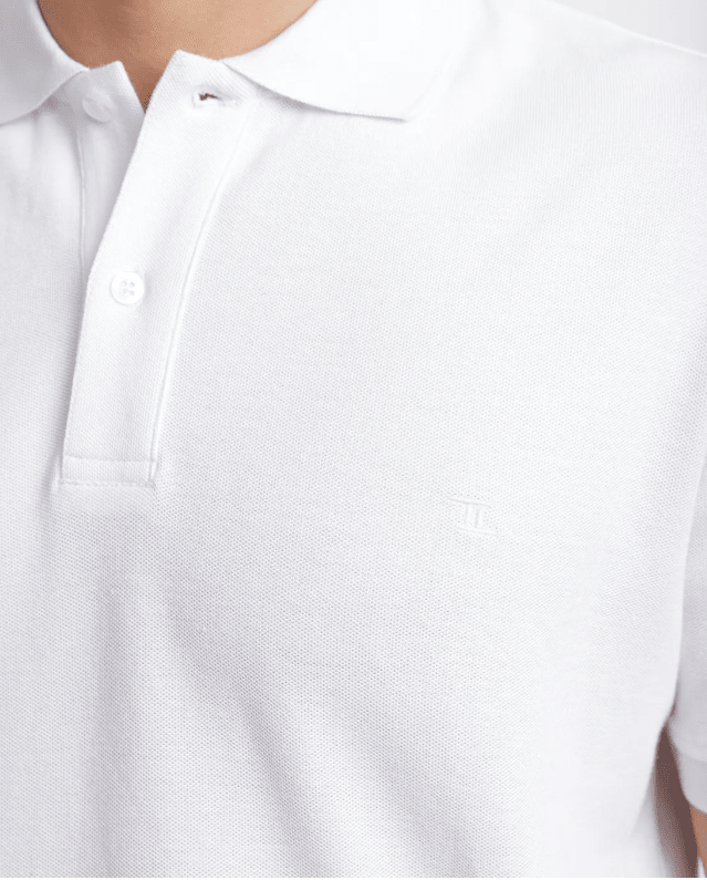 POLERA POLO PIQUÉ HOMBRE BLANCO V6000N0013