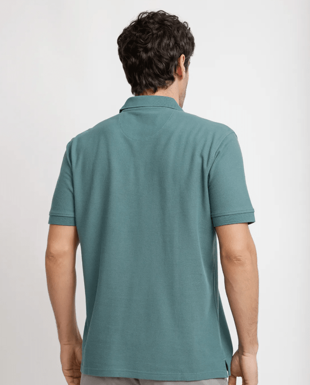 POLERA POLO PIQUÉ HOMBRE VERDE V6000N0122