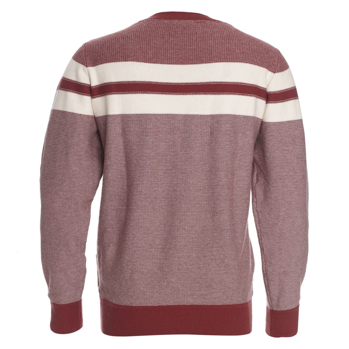 SWEATER HOMBRE FANTASÍA CUELLO REDONDO LADRILLO – ELEGANCIA Y CONFORT EN CADA DETALLE I2004N0672