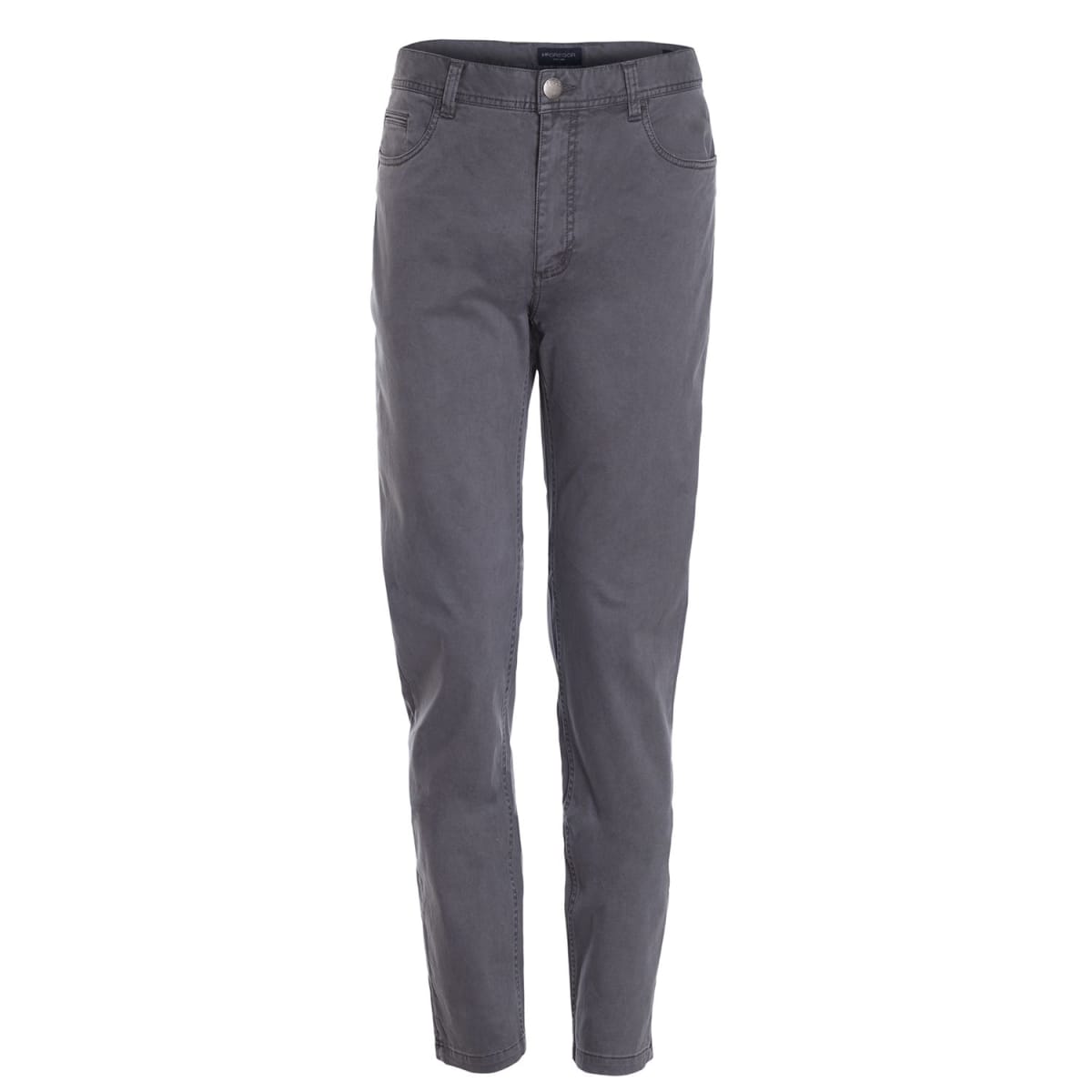 PANTALÓN HOMBRE GABARDINA 5 BOLSILLOS GARMENT DYE GRIS – ESTILO VINTAGE Y COMODIDAD MODERNA I3213N0044