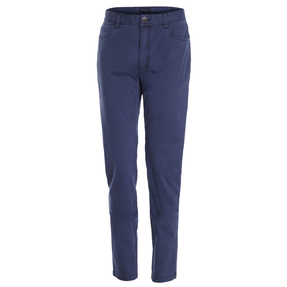 PANTALÓN HOMBRE GABARDINA 5 BOLSILLOS GARMENT DYE AZUL – ESTILO VINTAGE Y COMODIDAD MODERNA I3213N004 MGI320213N0774