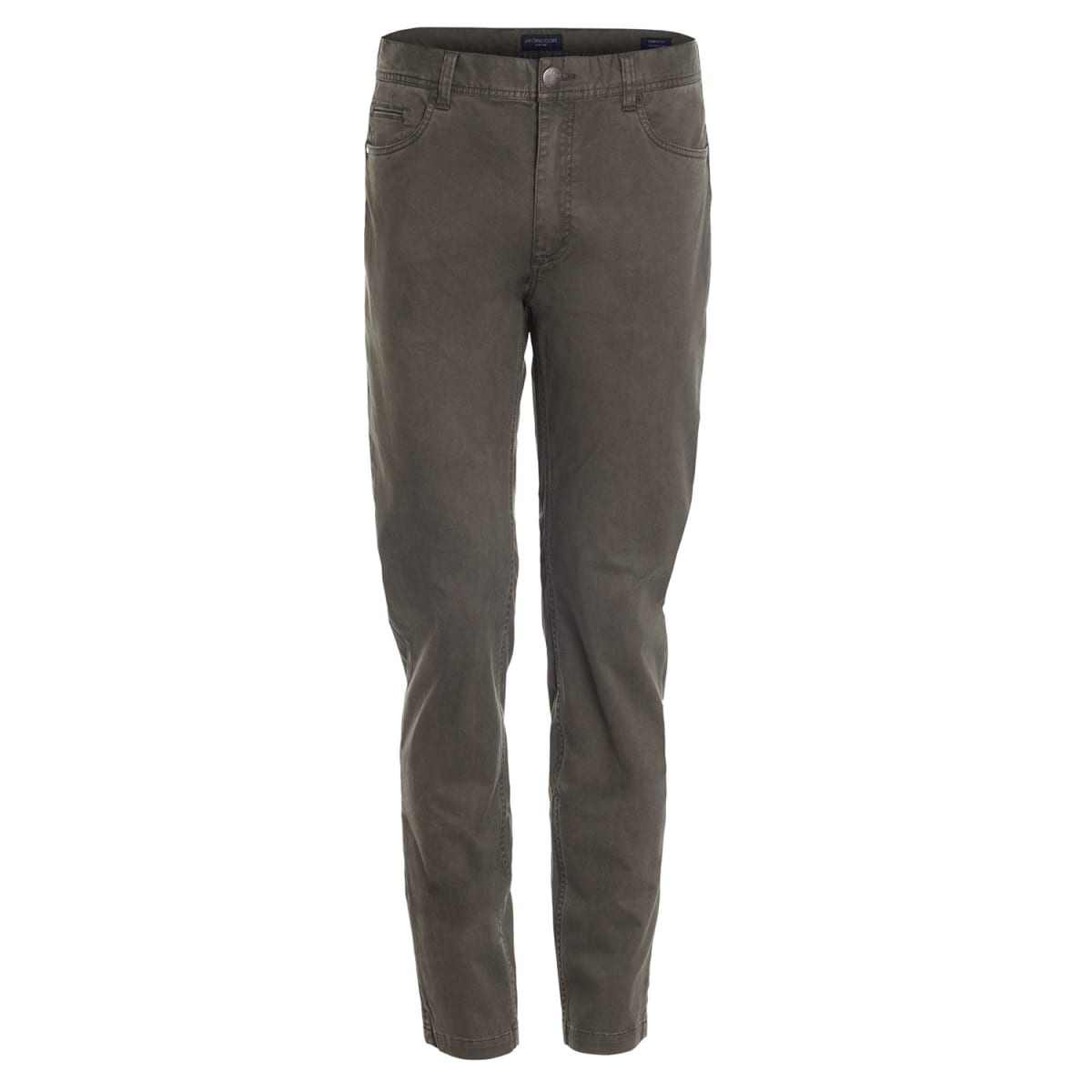 PANTALÓN HOMBRE GABARDINA 5 BOLSILLOS GARMENT DYE VERDE – ESTILO VINTAGE Y COMODIDAD MODERNA I3213N0954