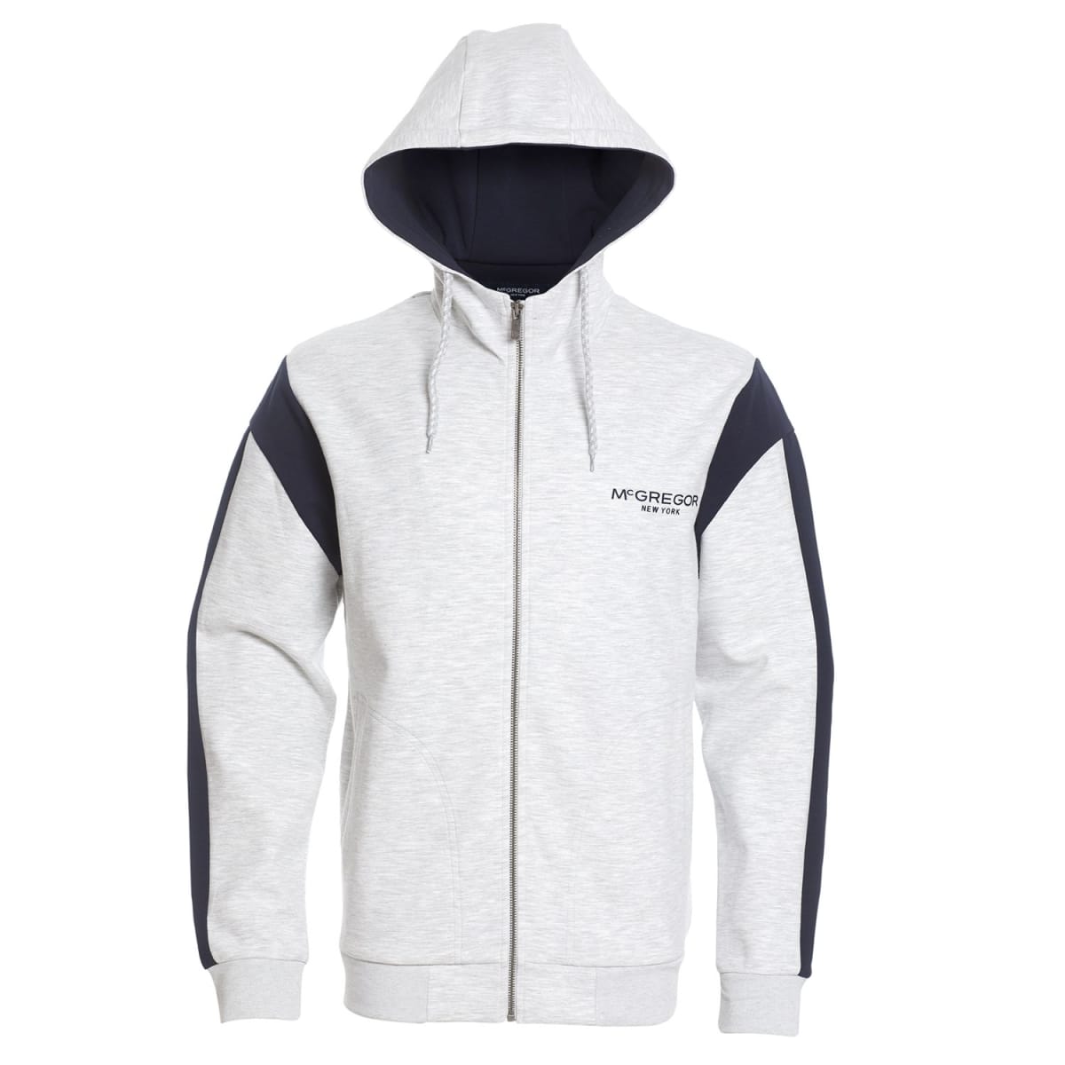 POLERON CON CAPUCHA GRIS CLARO – ESTILO Y COMODIDAD PARA TU DIA A DIA I3020N0014