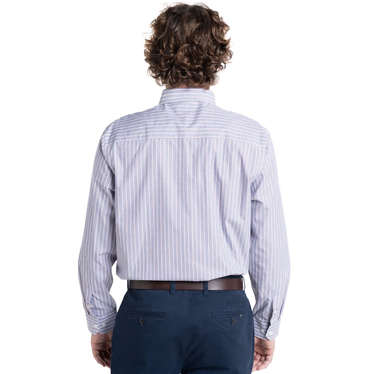 CAMISA LISTADA PARA HOMBRE AZUL MARINO I5105N5792