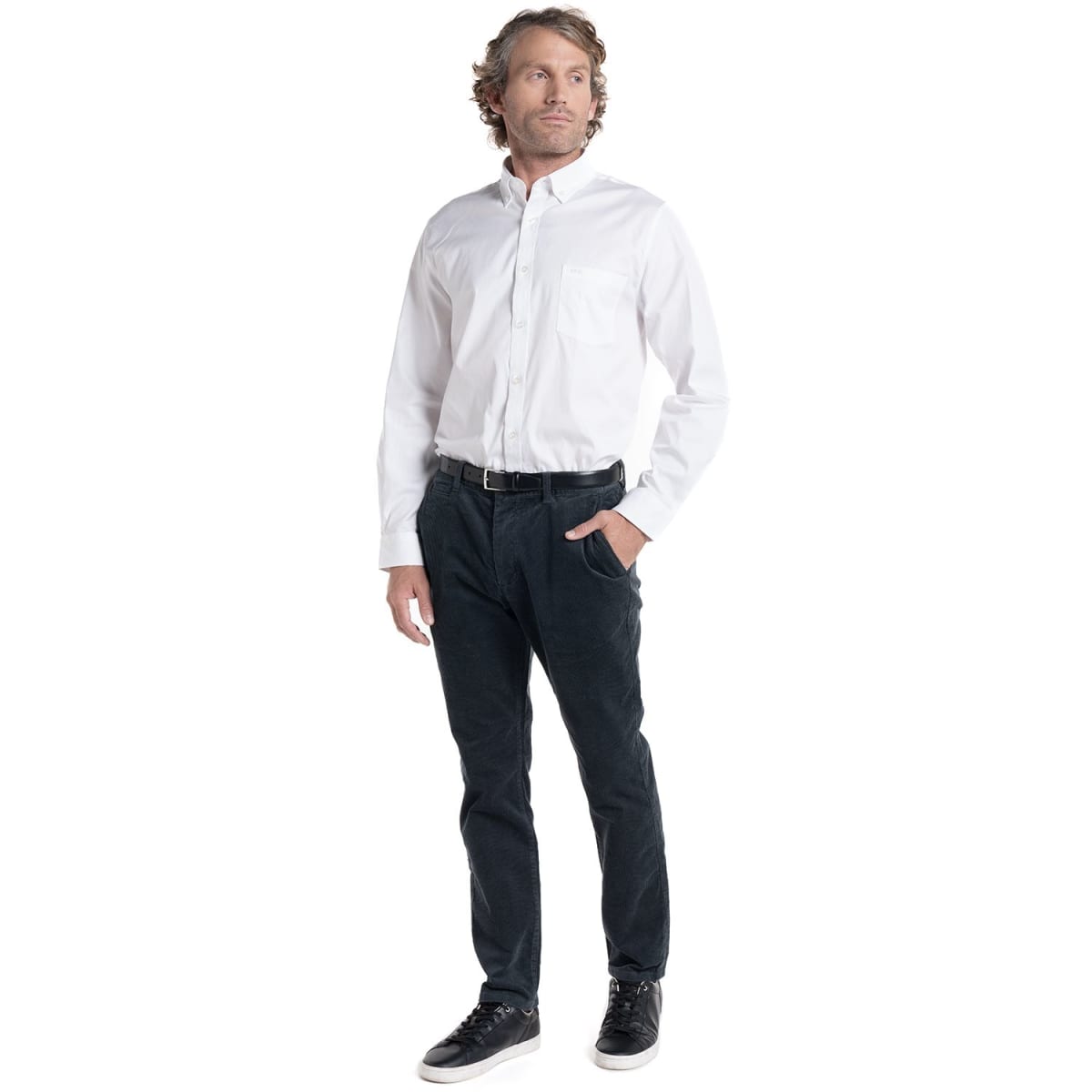 CAMISA OXFORD PARA HOMBRE BLANCO I5165N0014