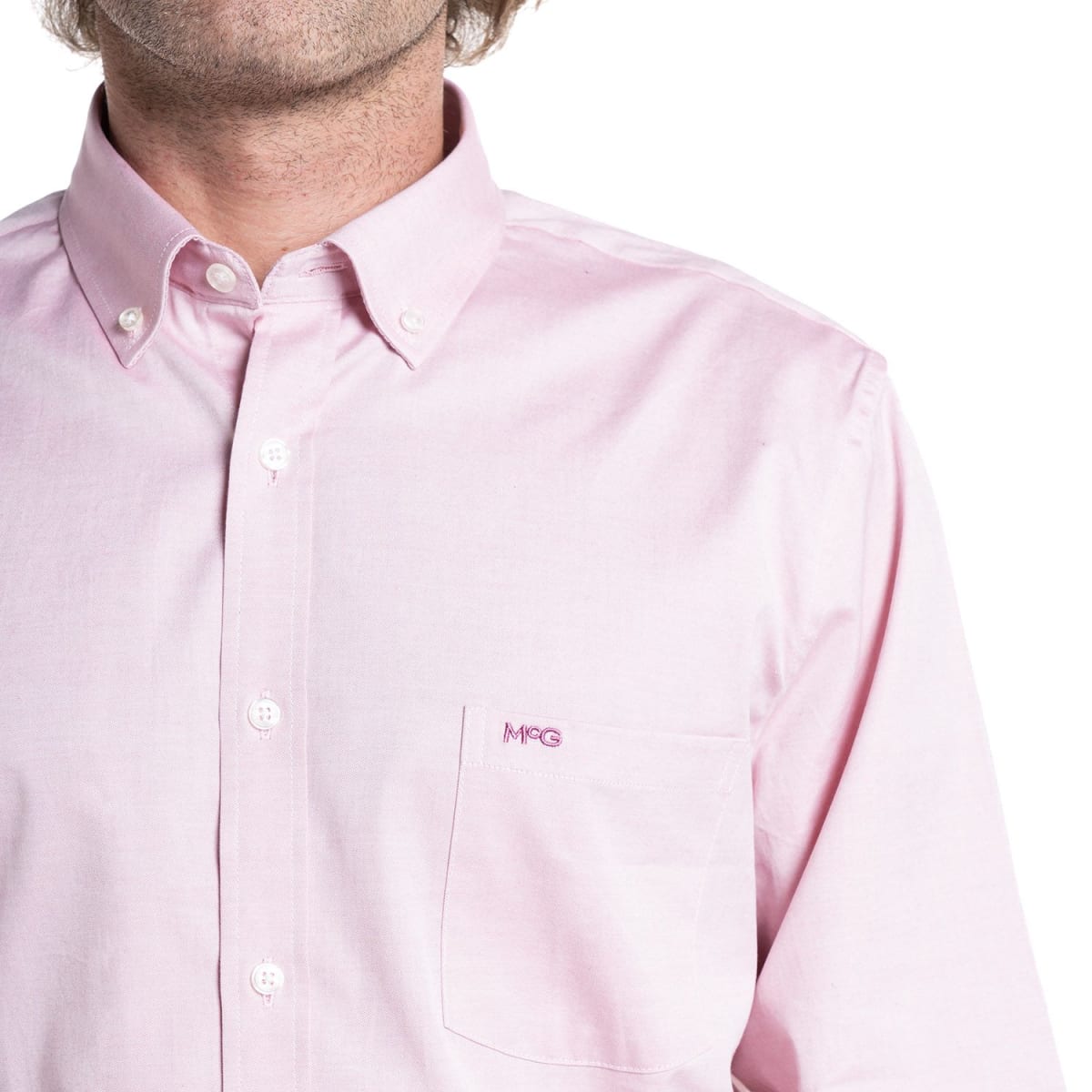 CAMISA OXFORD PARA HOMBRE ROSADO I5165N0503