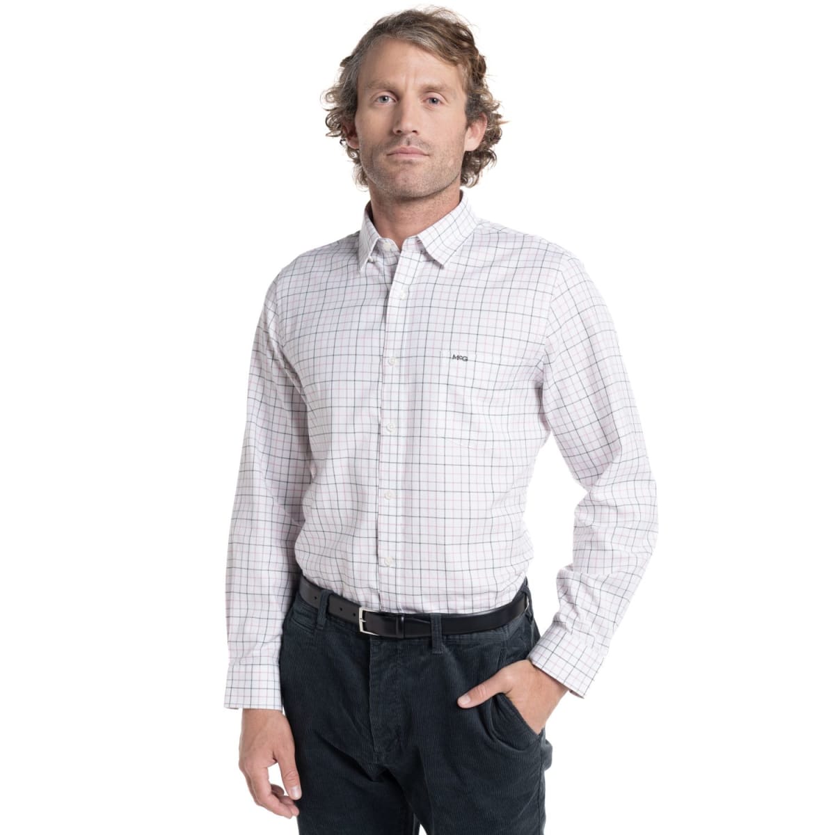 CAMISA OXFORD PARA HOMBRE ROSADO I5310N5501