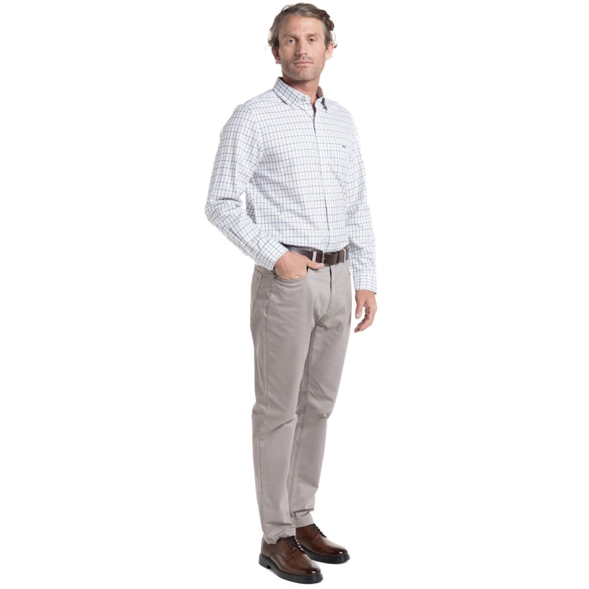 CAMISA OXFORD PARA HOMBRE AZUL MARINO I5310N5794