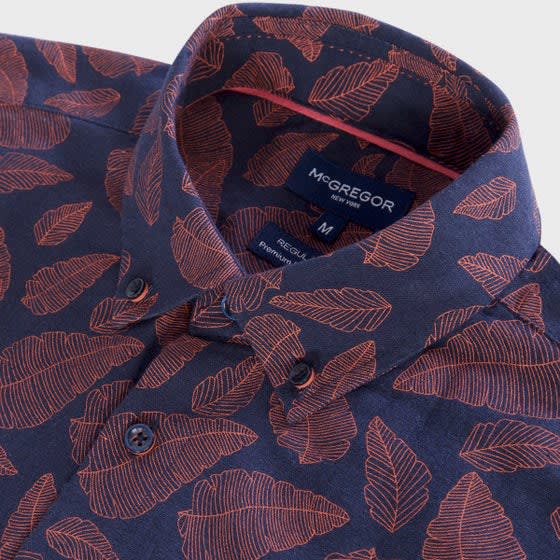 CAMISA LINO ESTAMPADA V2080N0034