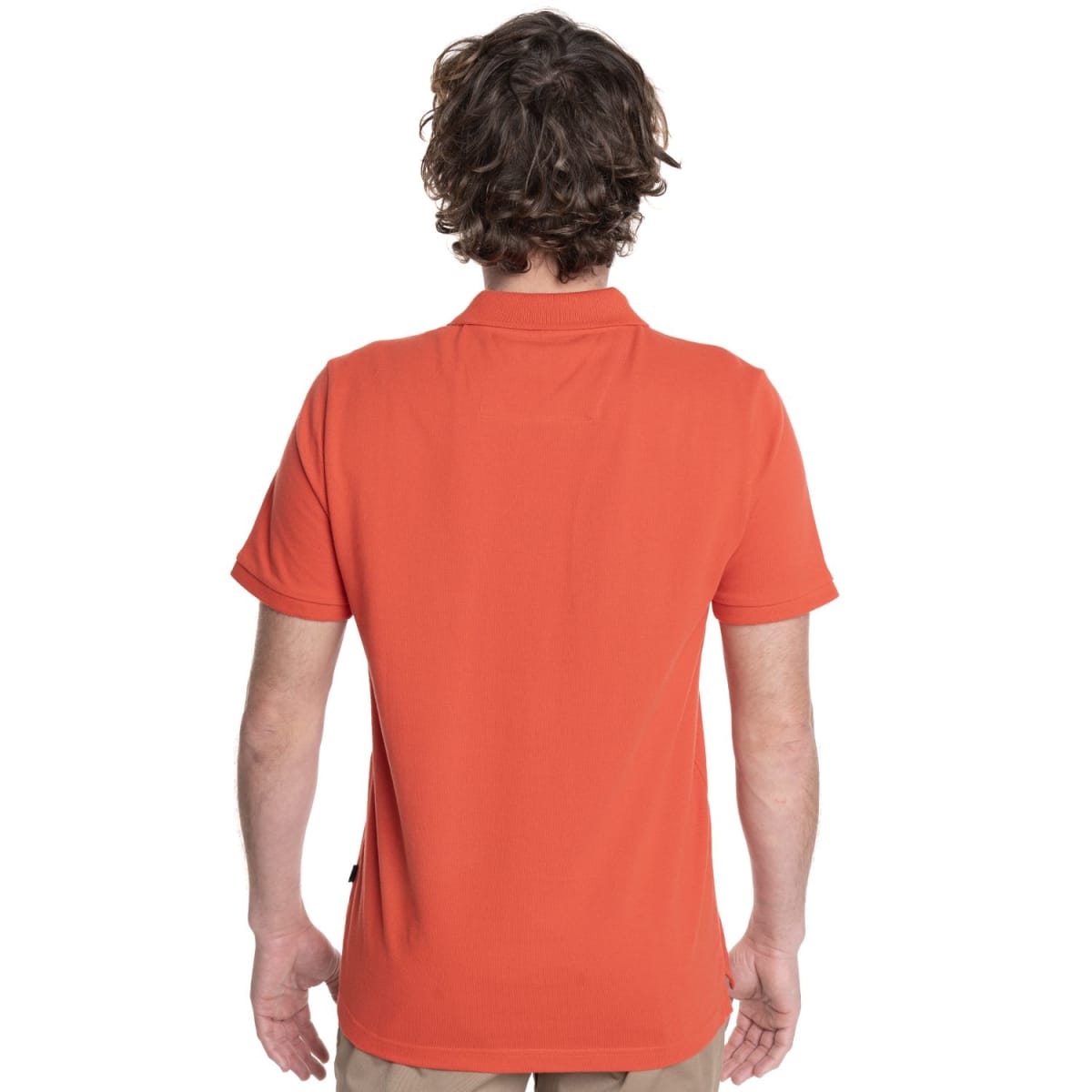POLERA PIQUE LISA HOMBRE CORAL V6000N0982