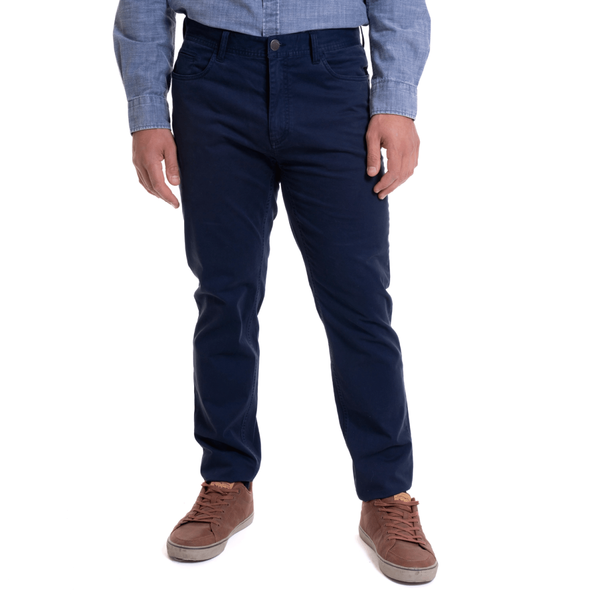 PANTALON 5 BOLSILLOS HOMBRE AZUL FRANCIA V6213N0751