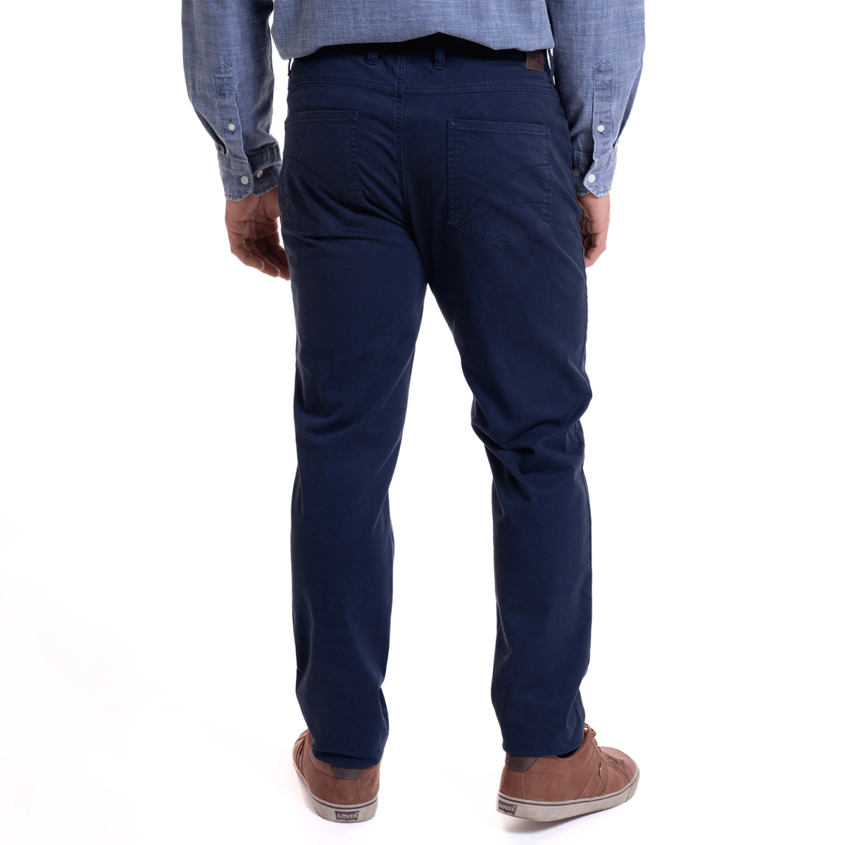 PANTALON 5 BOLSILLOS HOMBRE AZUL FRANCIA V6213N0752