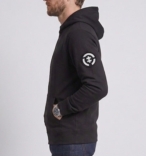 POLERON FULL ZIP TERMICO NEGRO LI004N0092