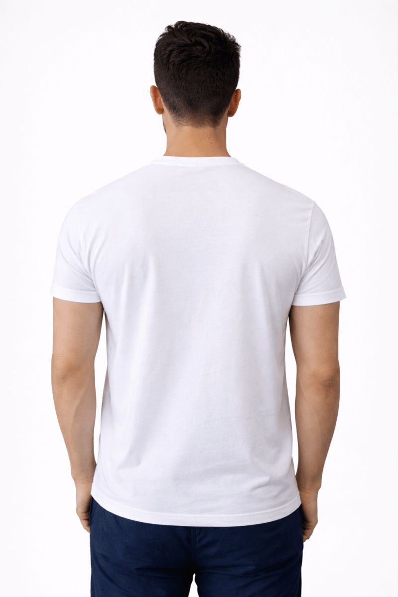 POLERA MANGA CORTA BASICA OPOSTO BLANCO LI000N0012