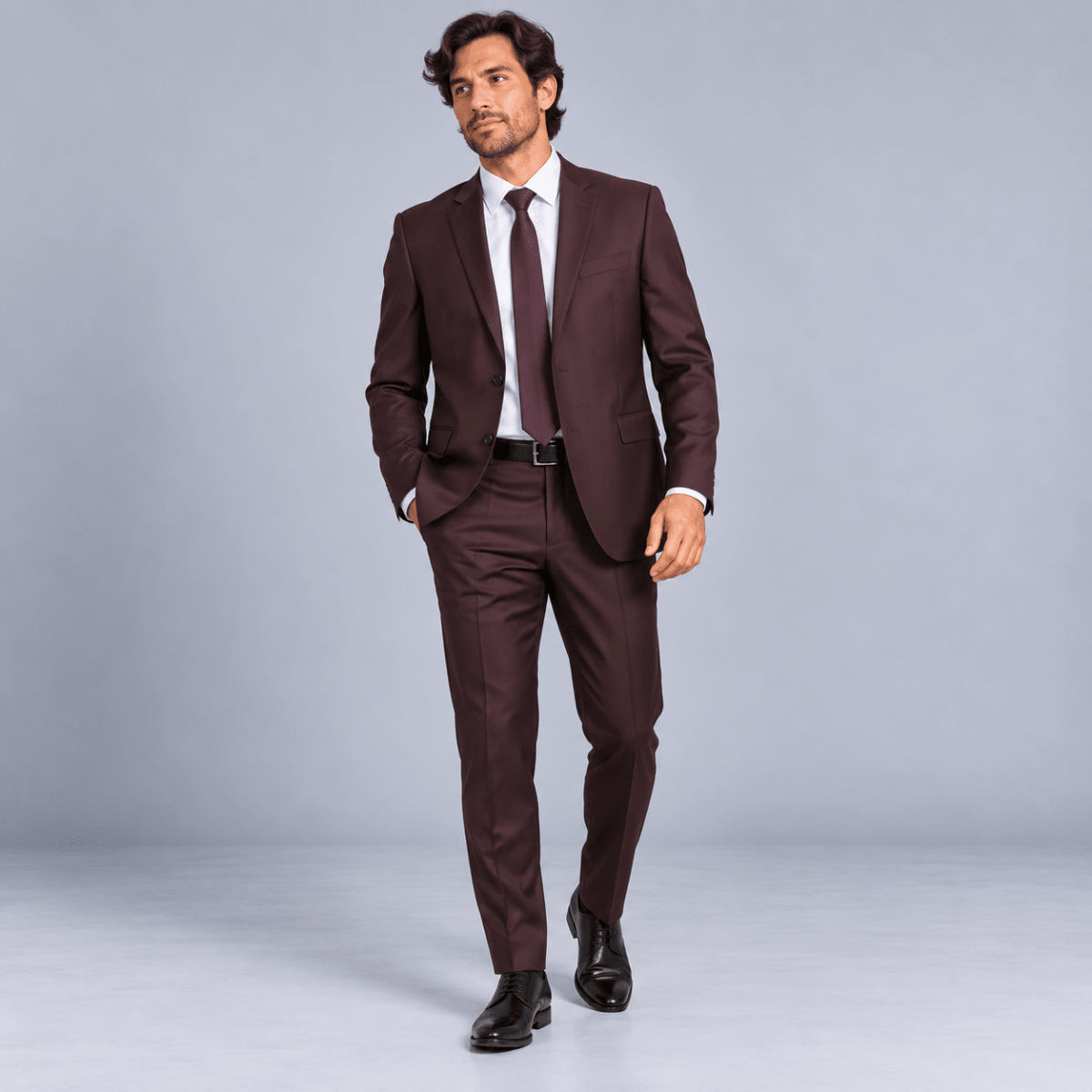 TRAJE FORMAL URBAN HOMBRE BURDEO SLIM V7000N0563