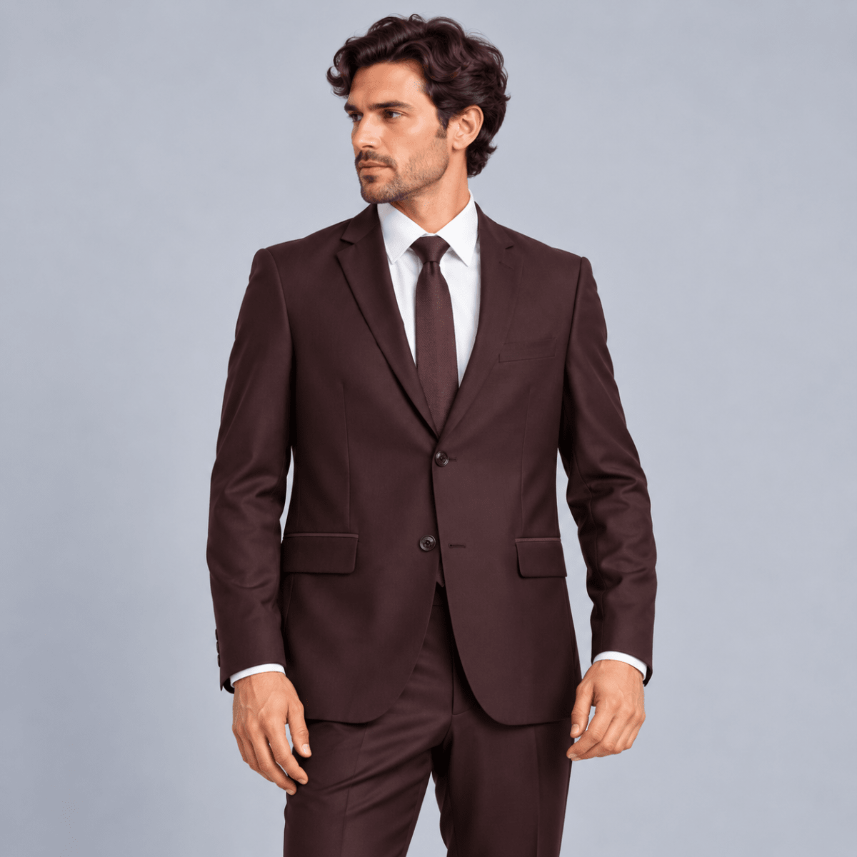TRAJE FORMAL URBAN HOMBRE BURDEO SLIM V7000N0562