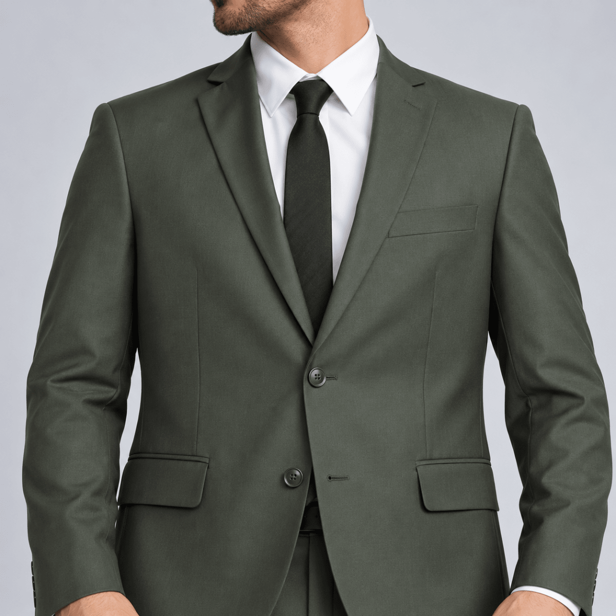 TRAJE FORMAL URBAN HOMBRE VERDE SLIM V7000N0121
