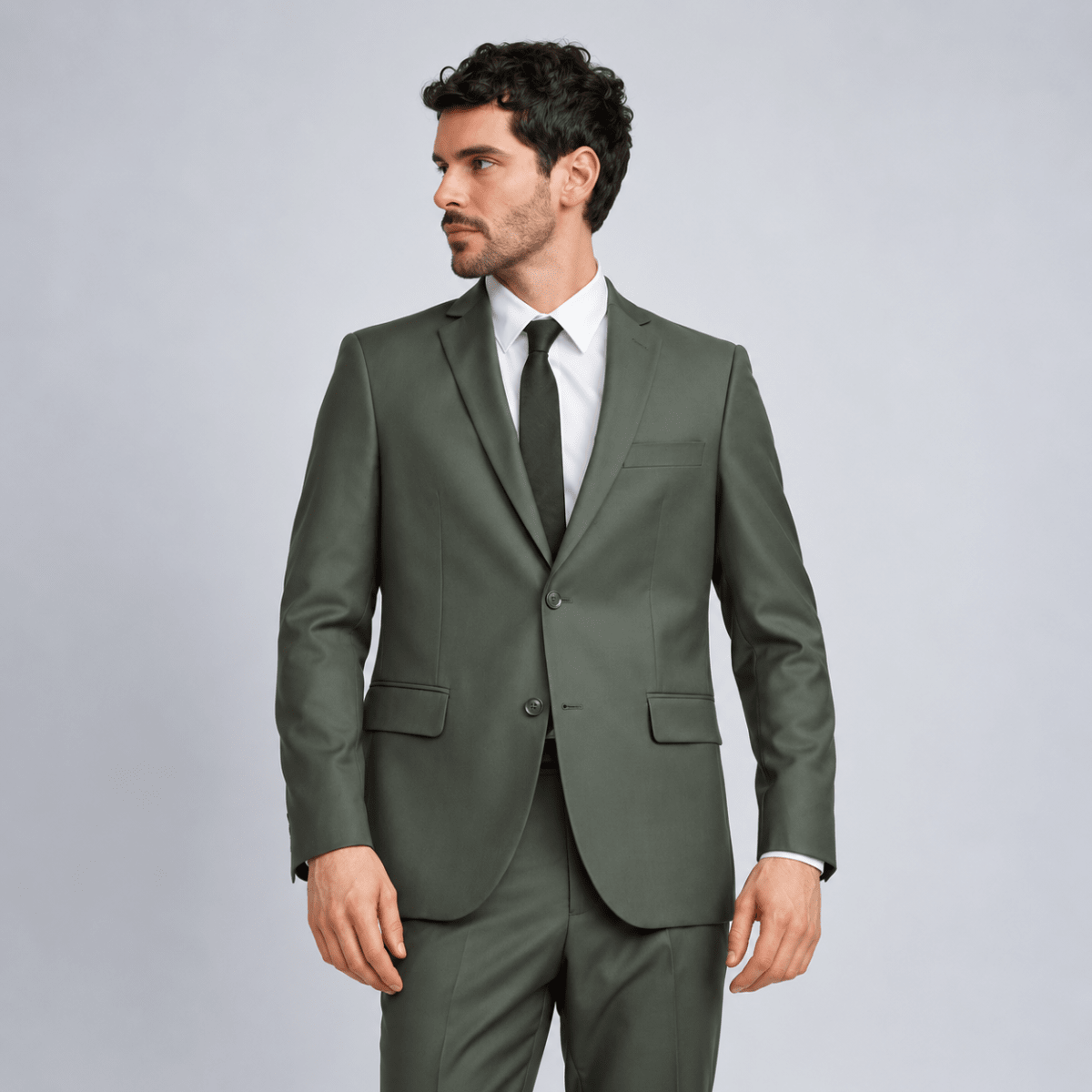 TRAJE FORMAL URBAN HOMBRE VERDE SLIM V7000N0122