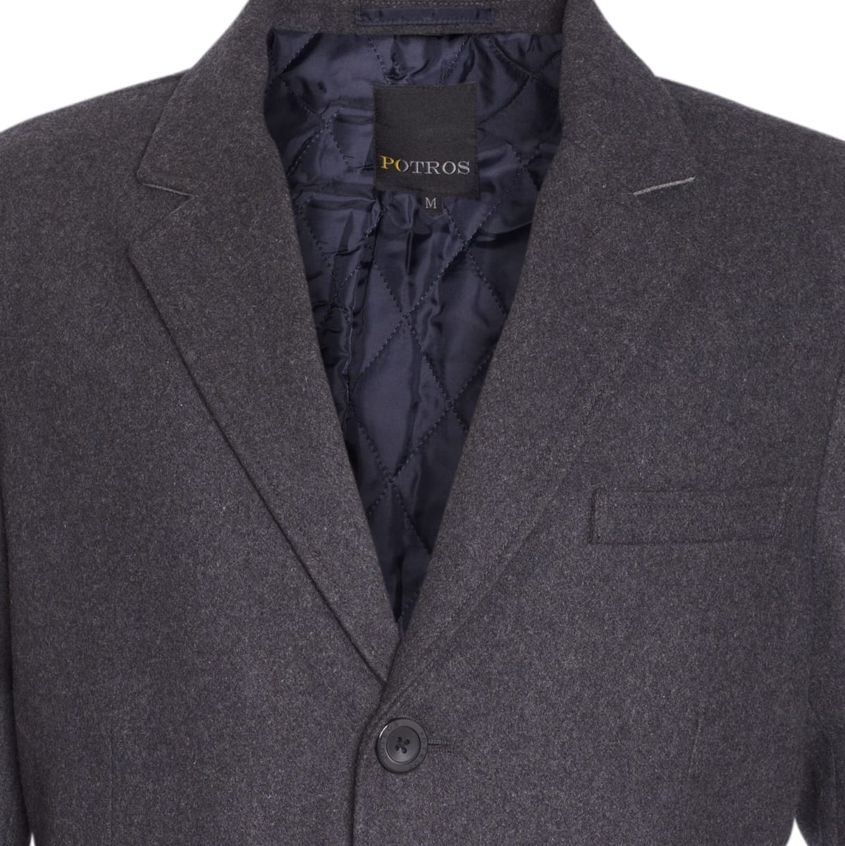 ABRIGO LARGO DE LANA I2300N0045