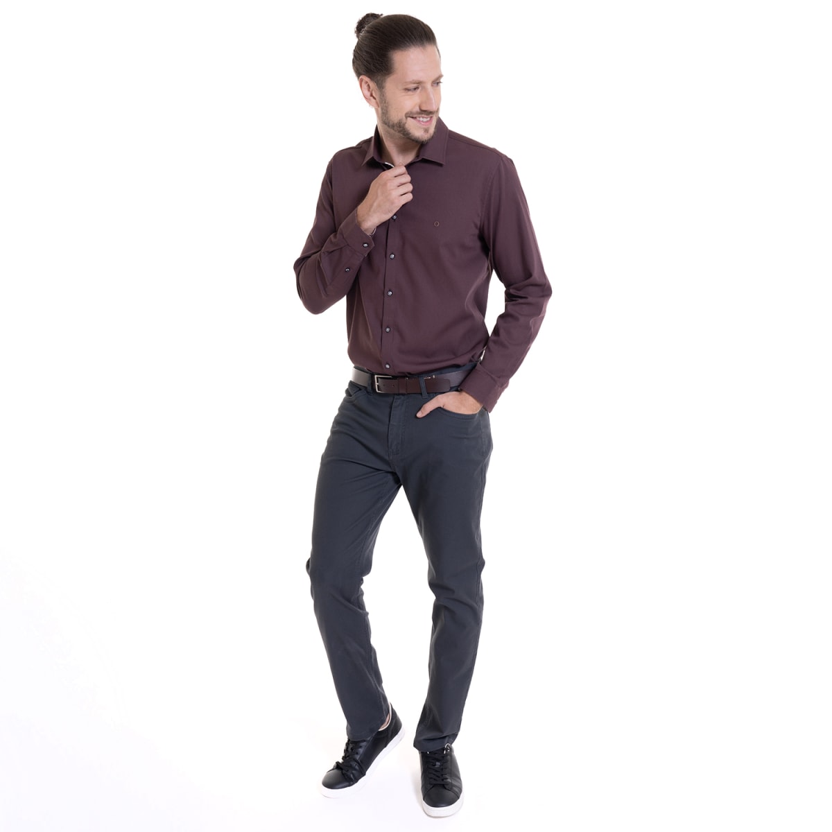 CAMISA JACQUARD I4000N0593