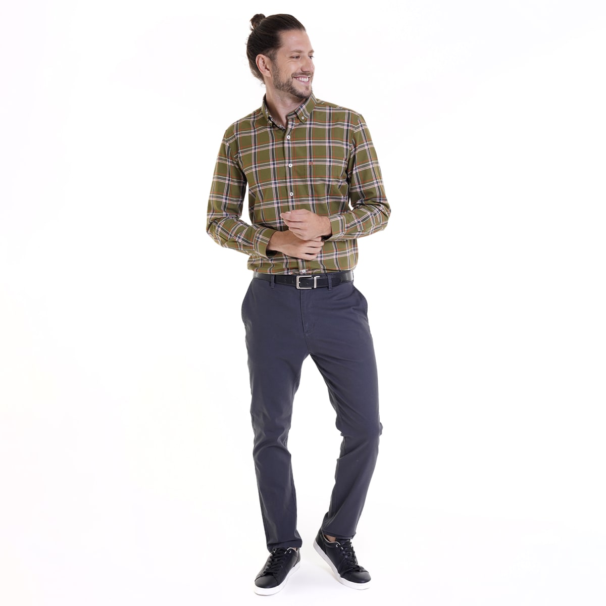 CAMISA OXFORD FANTASIA I4404N0043