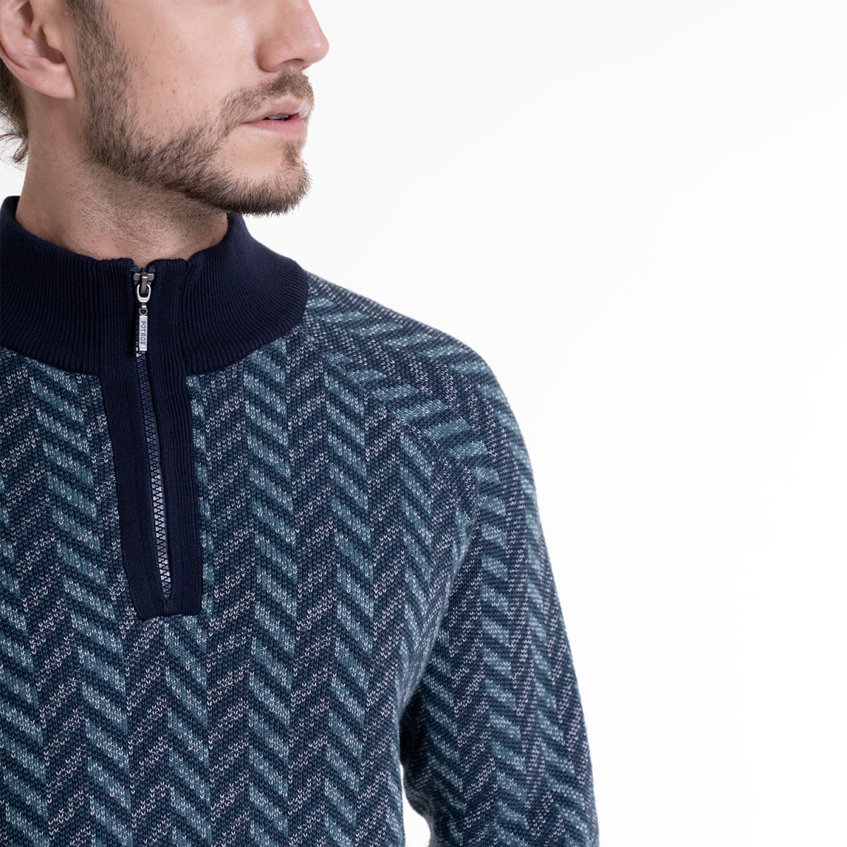 SWEATER HALF ZIPPER I4051N0024