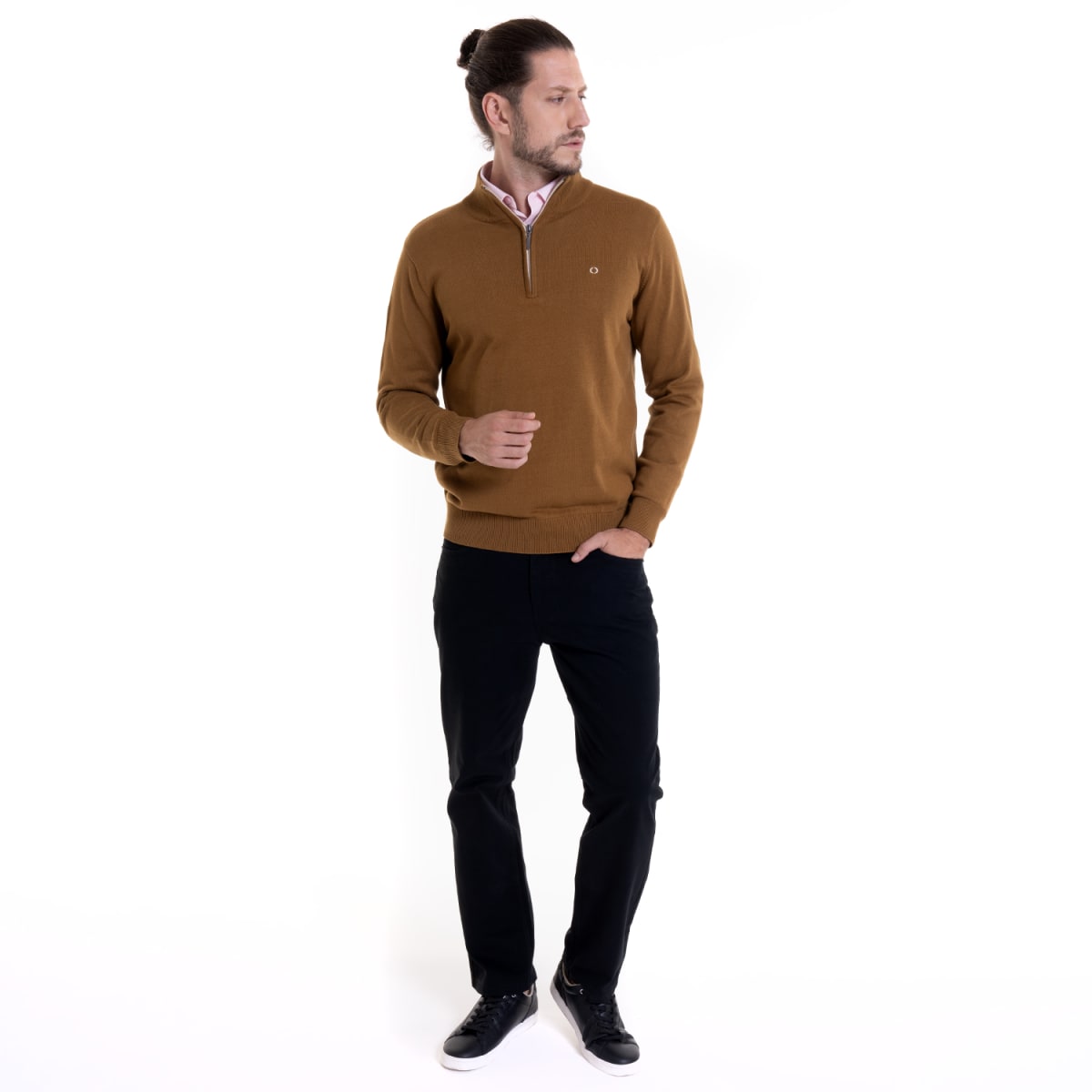 SWEATER HALF ZIPPER I4252N0273