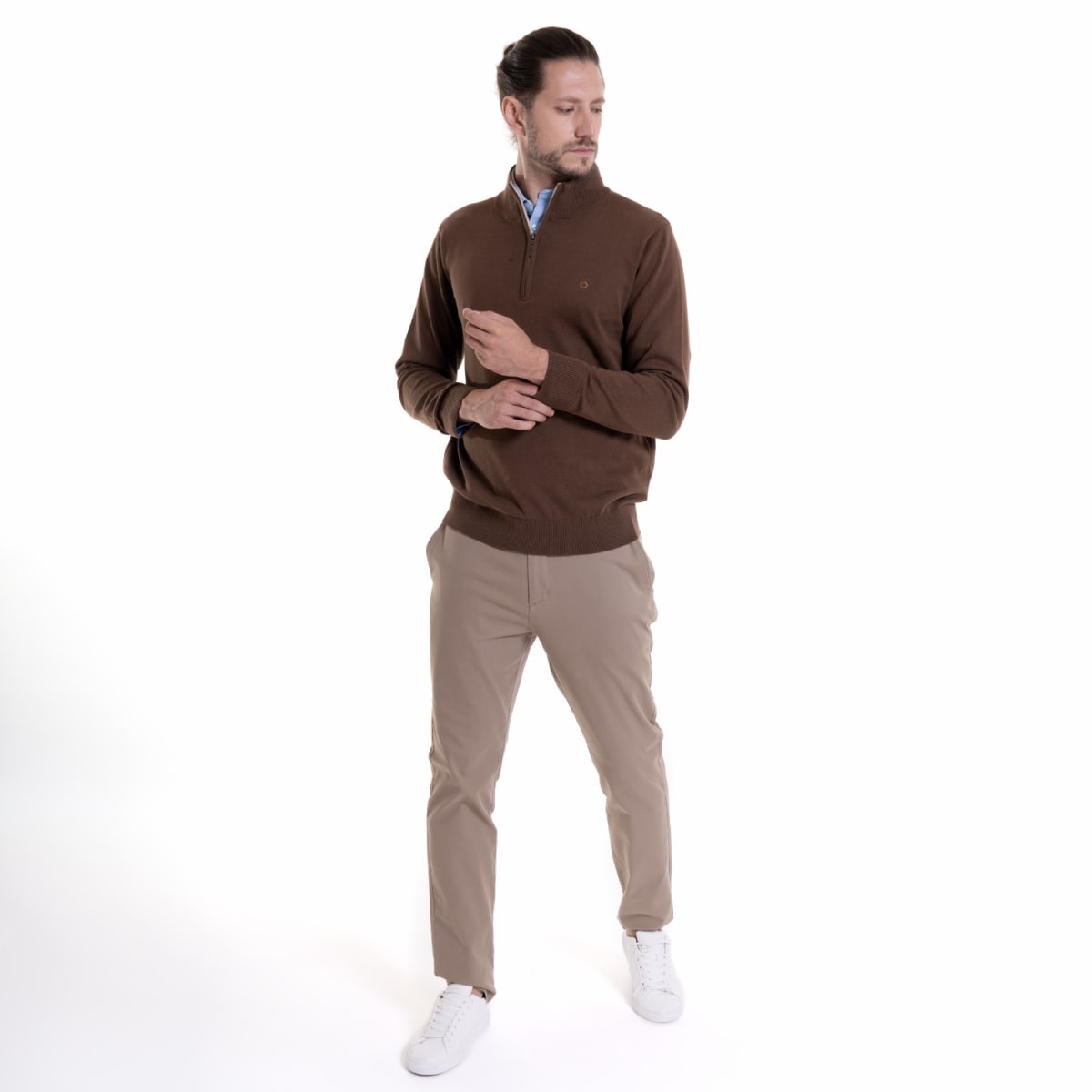 SWEATER HALF ZIPPER I4252N0383