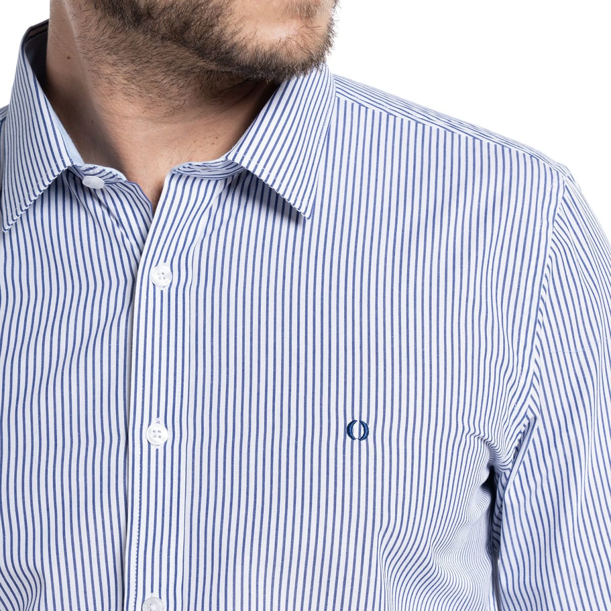 CAMISA LISTADA PARA HOMBRE AZUL I5052N5773