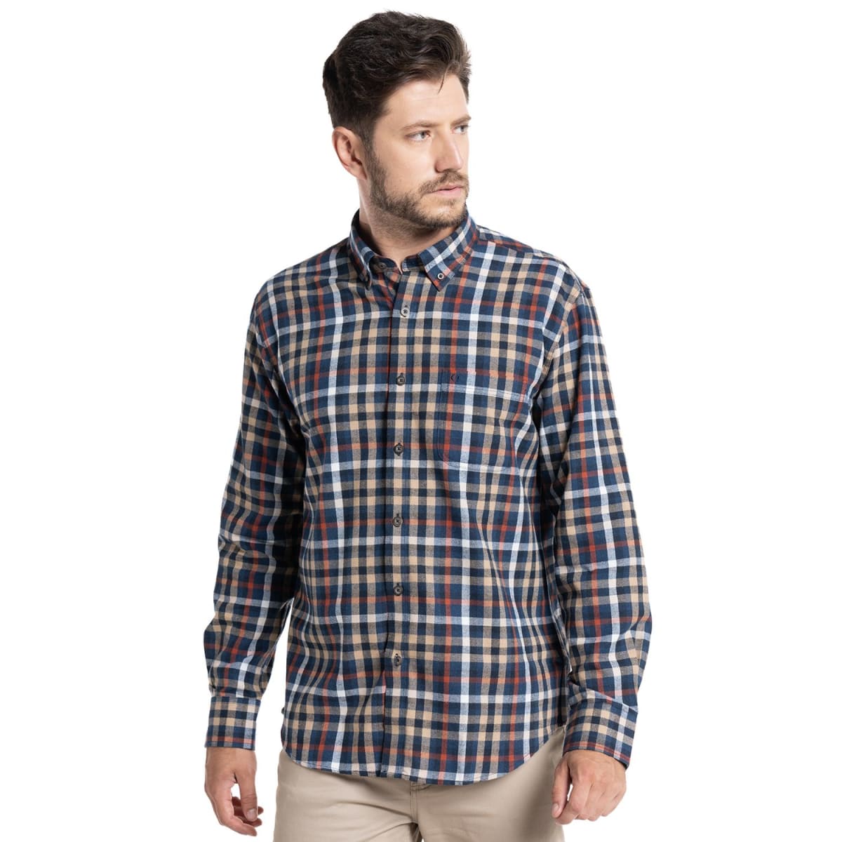 CAMISA VILLELA PARA HOMBRE NARANJA I5551N5421