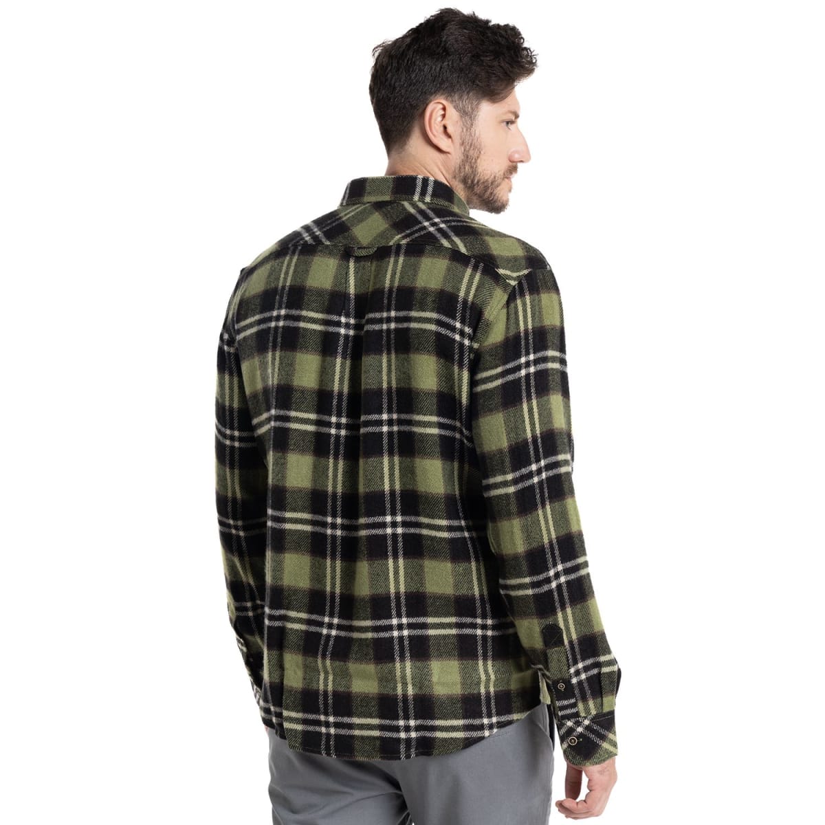 CAMISA LEÑADORA PARA HOMBRE VERDE I5701N5122