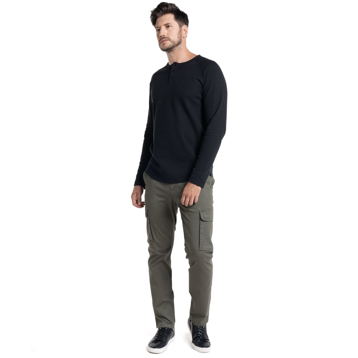 PANTALON CARGO PARA HOMBRE VERDE I5400N0174