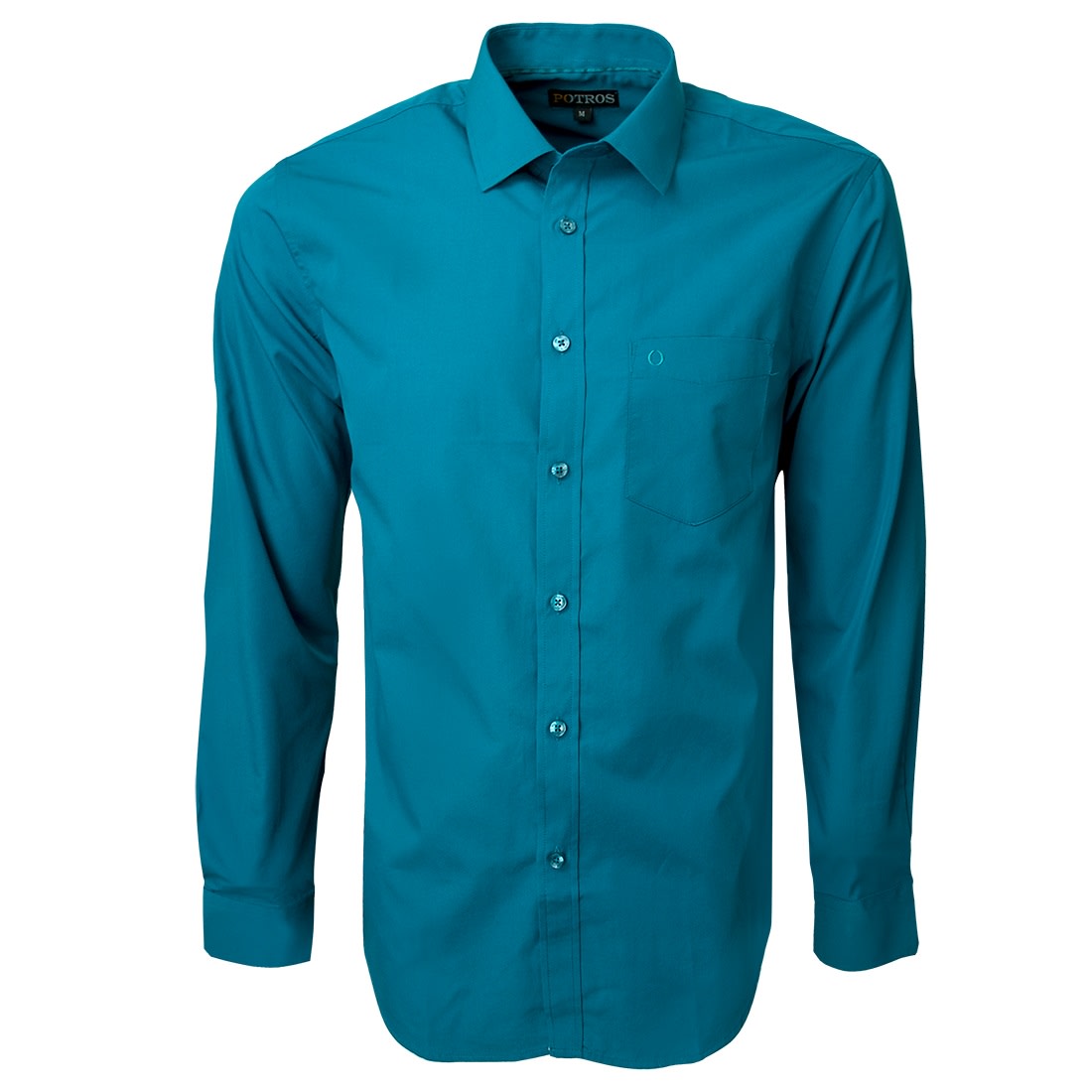 CAMISA LISA HOMBRE PETROLEO LI050N0782