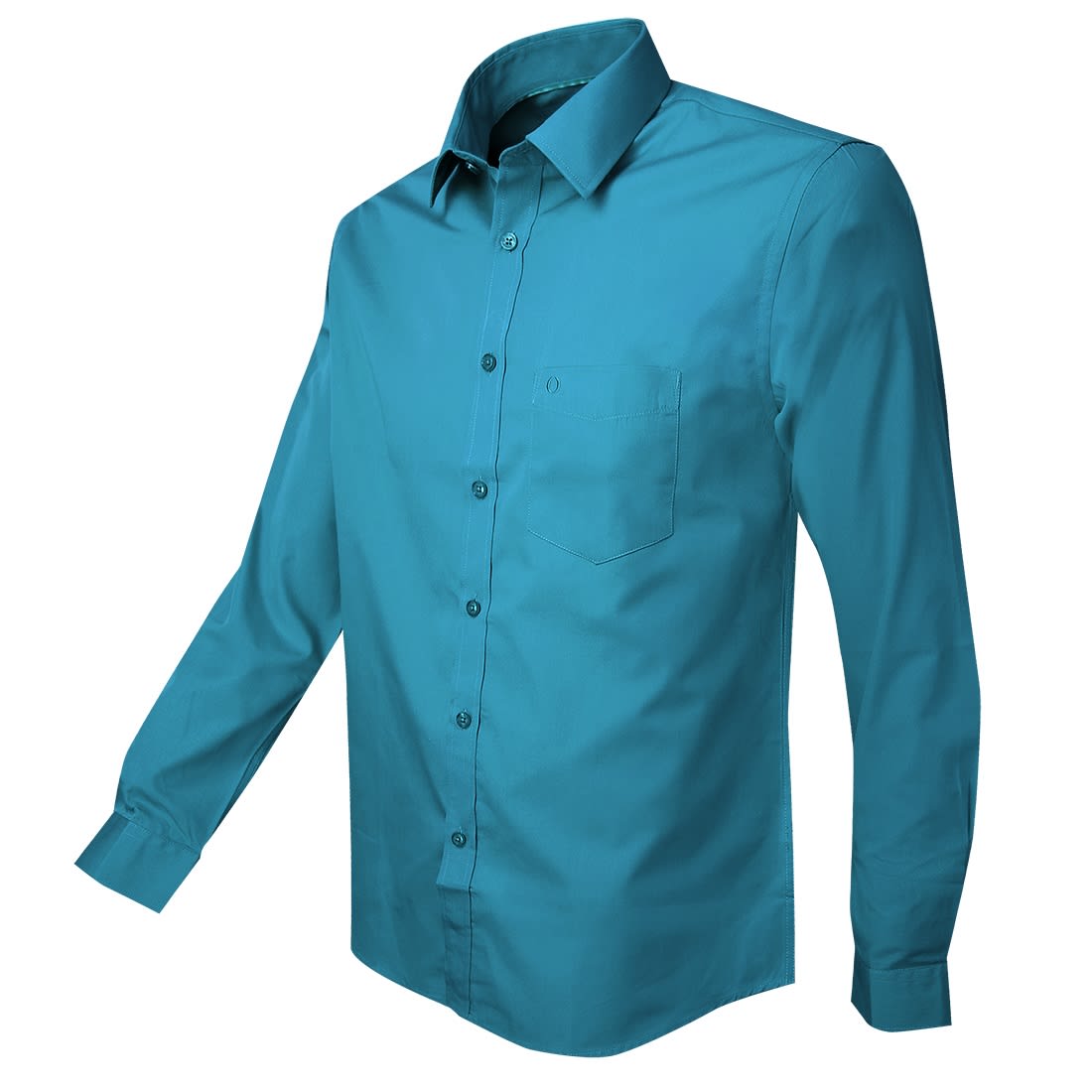 CAMISA LISA HOMBRE PETROLEO LI050N0783