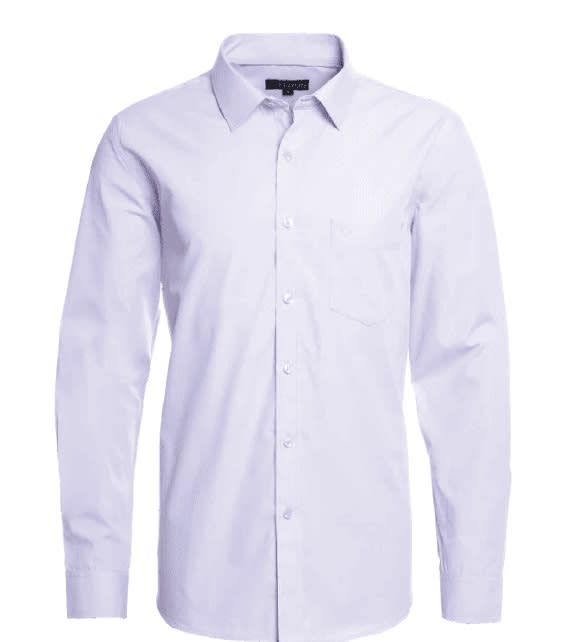 CAMISA LISA TAILORED FIT HOMBRE LILA LI060N0602