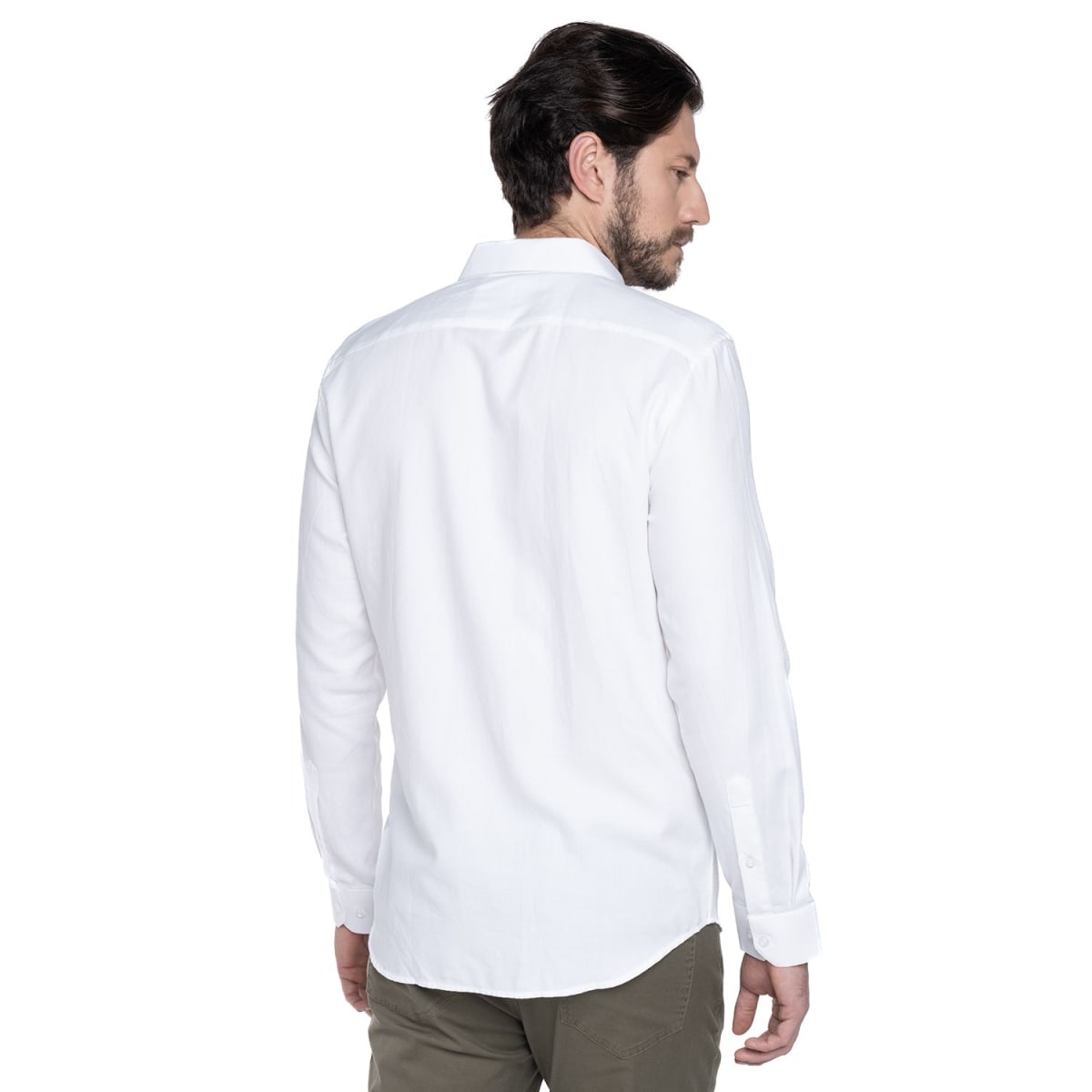 CAMISA FANTASIA PARA HOMBRE BLANCO LI140N0012