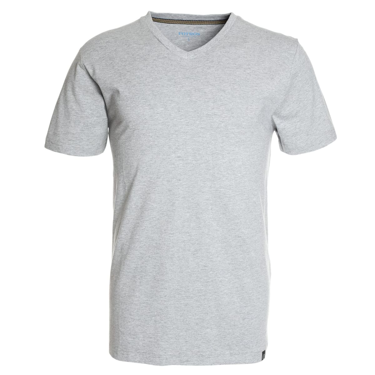 POLERA CUELLO EN V GRIS LI090N0024