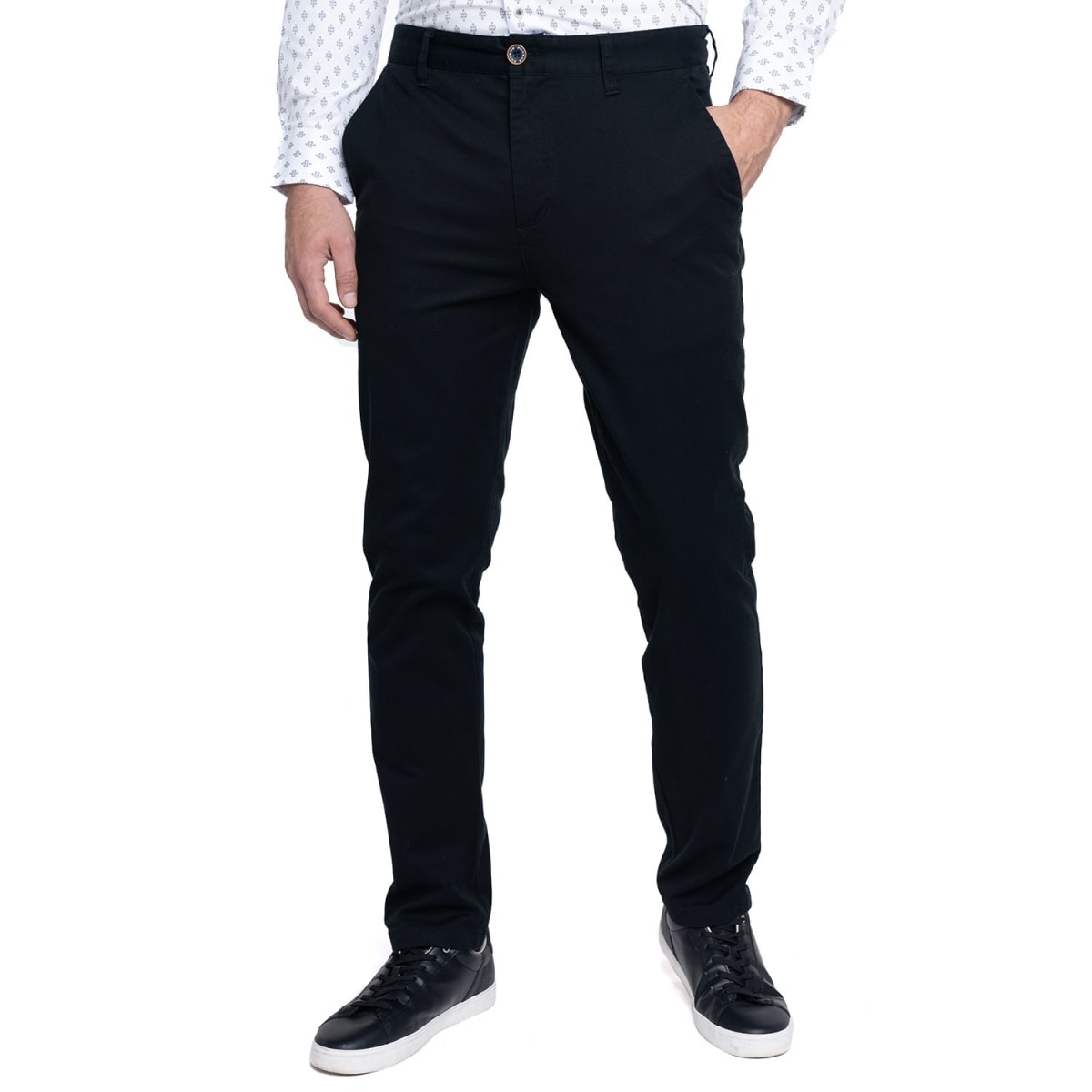 PANTALON BOLSILLO ARGENTINO PARA HOMBRE NEGRO LI070N0091