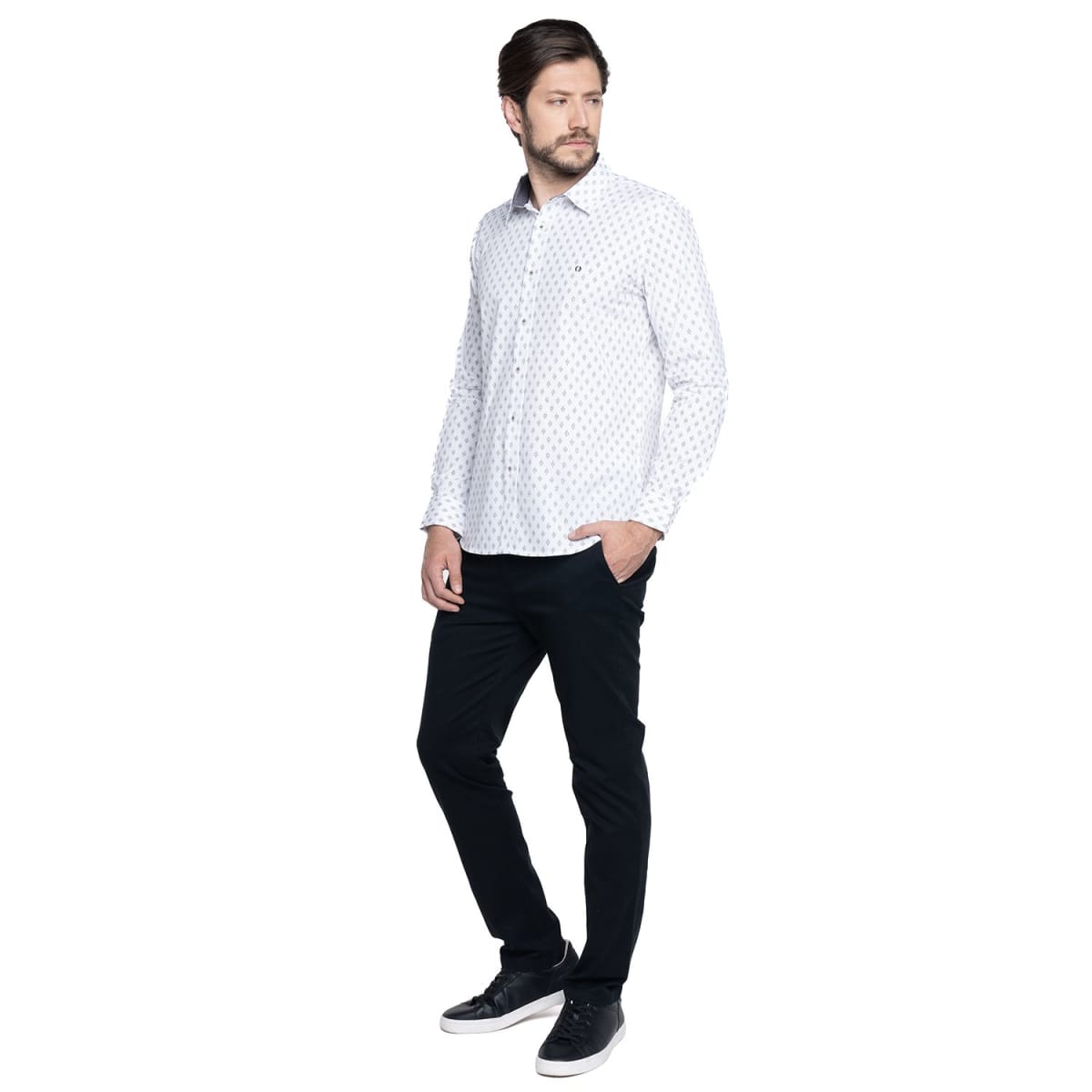 PANTALON BOLSILLO ARGENTINO PARA HOMBRE NEGRO LI070N0094