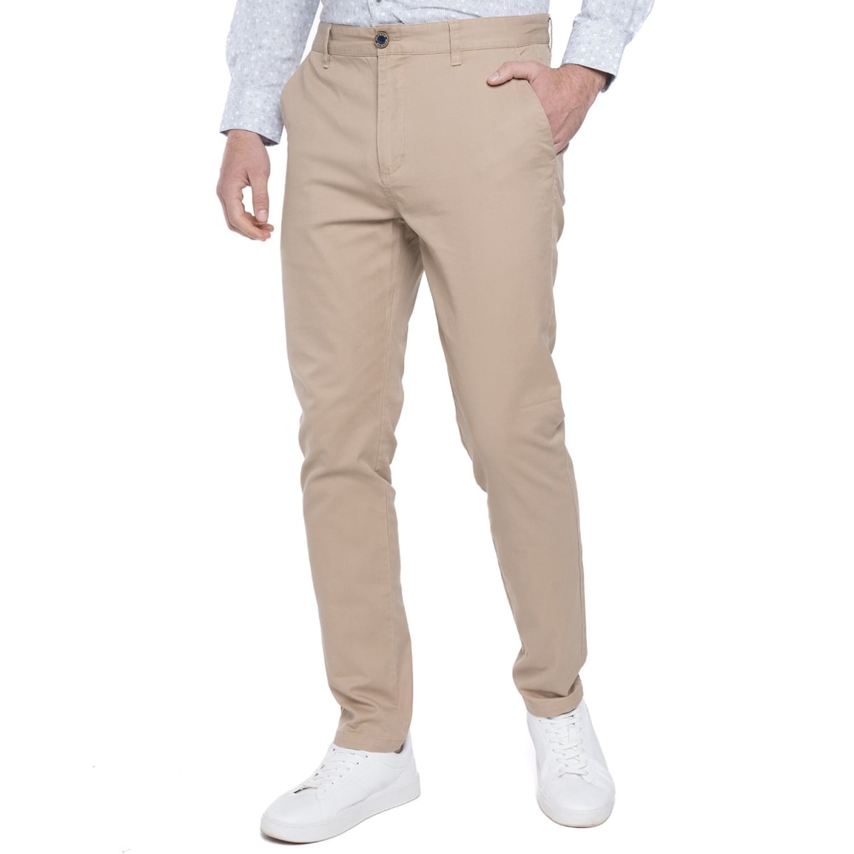 PANTALON BOLSILLO ARGENTINO PARA HOMBRE BEIGE LI070N0351