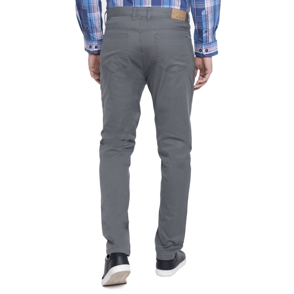 PANTALON HOMBRE 5 BOLSILLOS GRIS LI080N0032