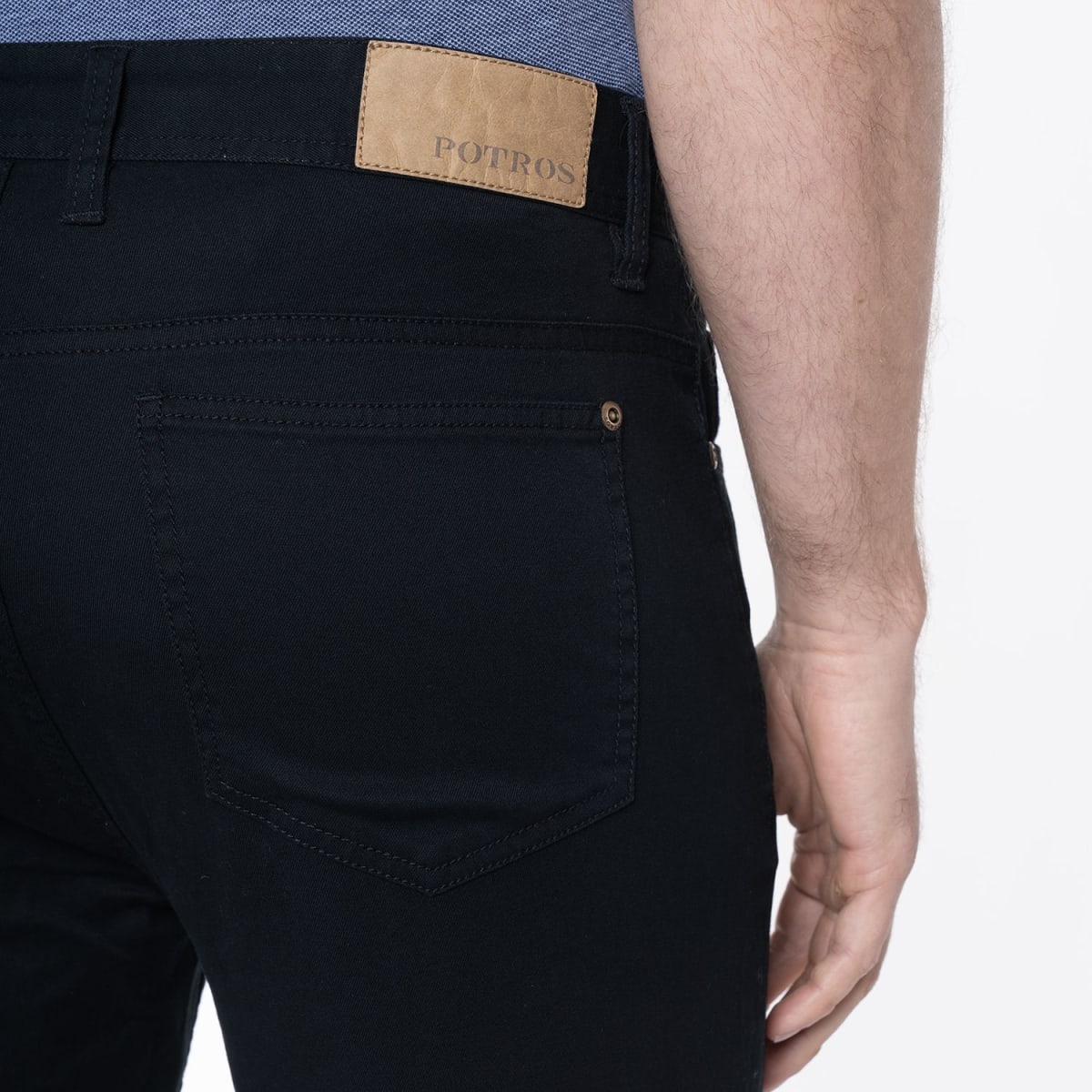 PANTALON HOMBRE 5 BOLSILLOS NEGRO LI080N0093